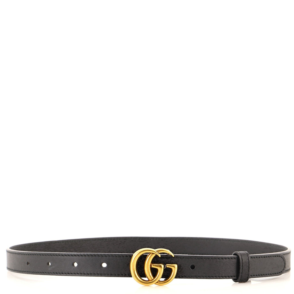 GG Marmont Belt Leather Thin 75