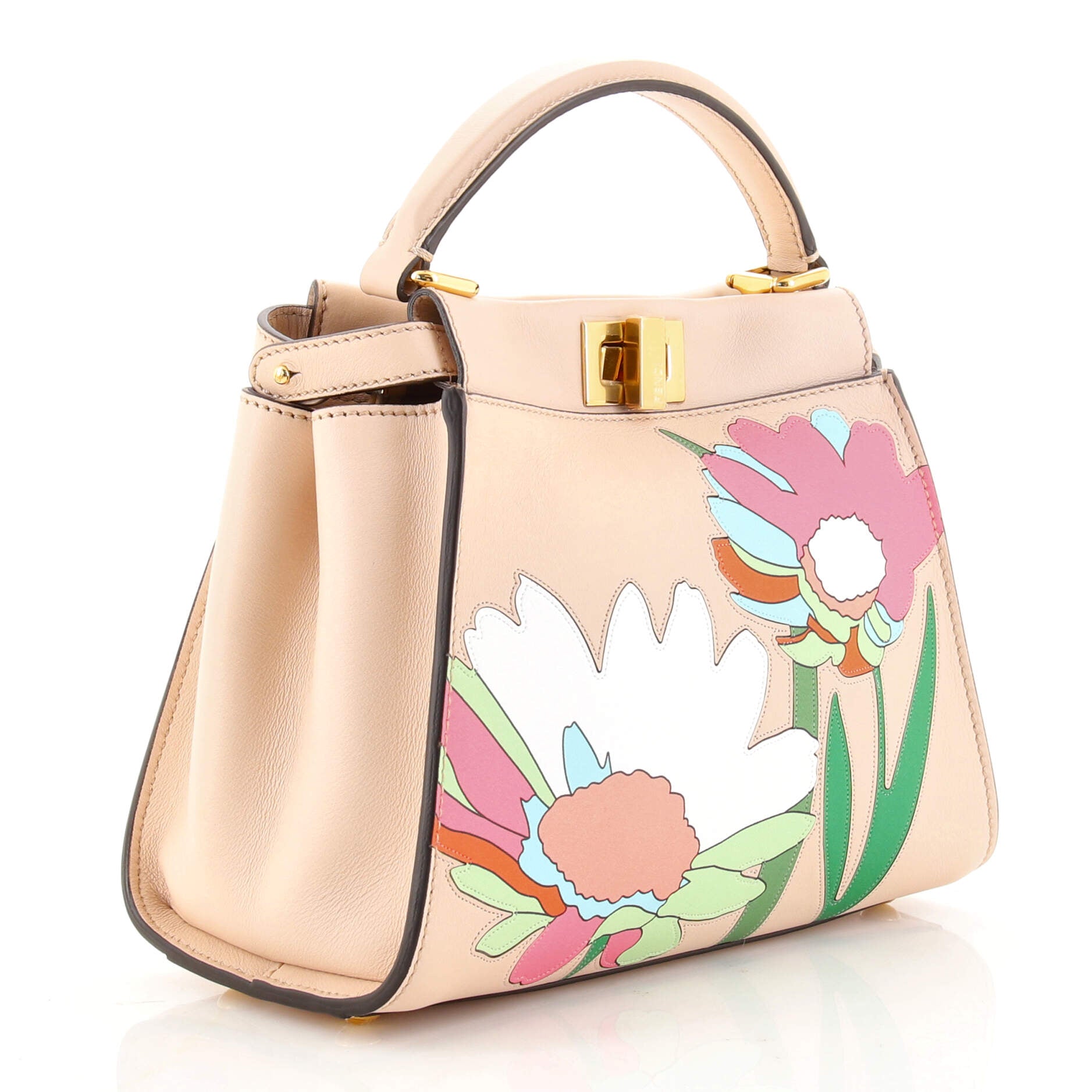 Peekaboo Bag Leather Mini