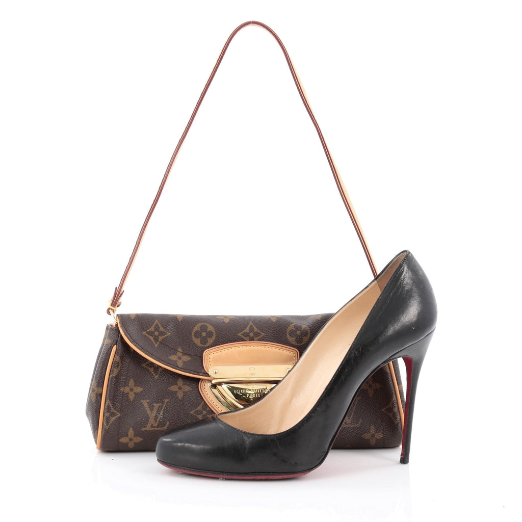 Beverly Clutch Monogram Canvas