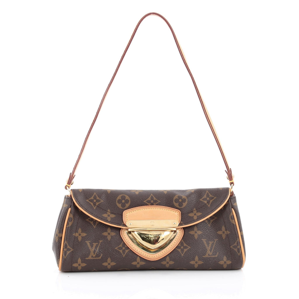 Beverly Clutch Monogram Canvas