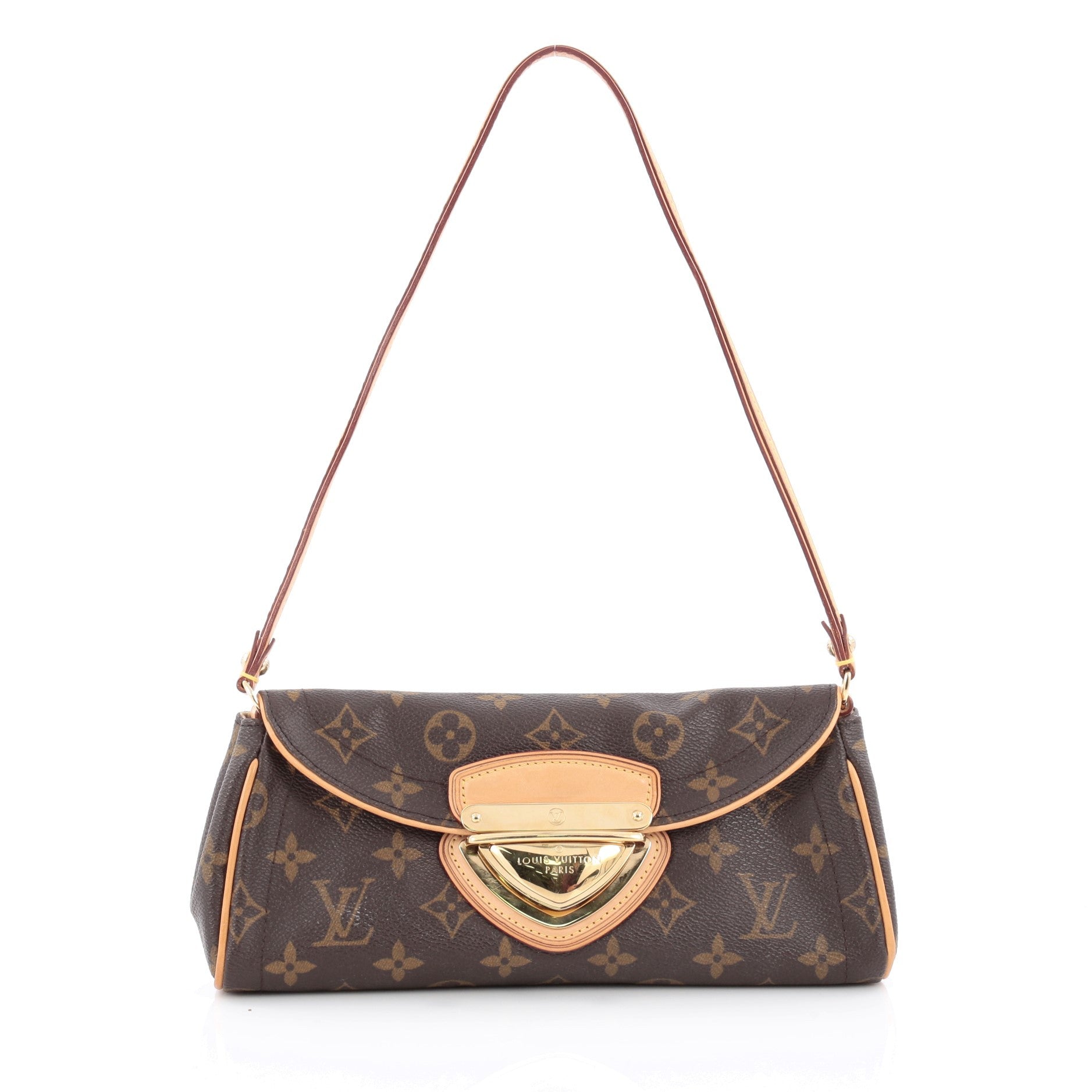 Beverly Clutch Monogram Canvas