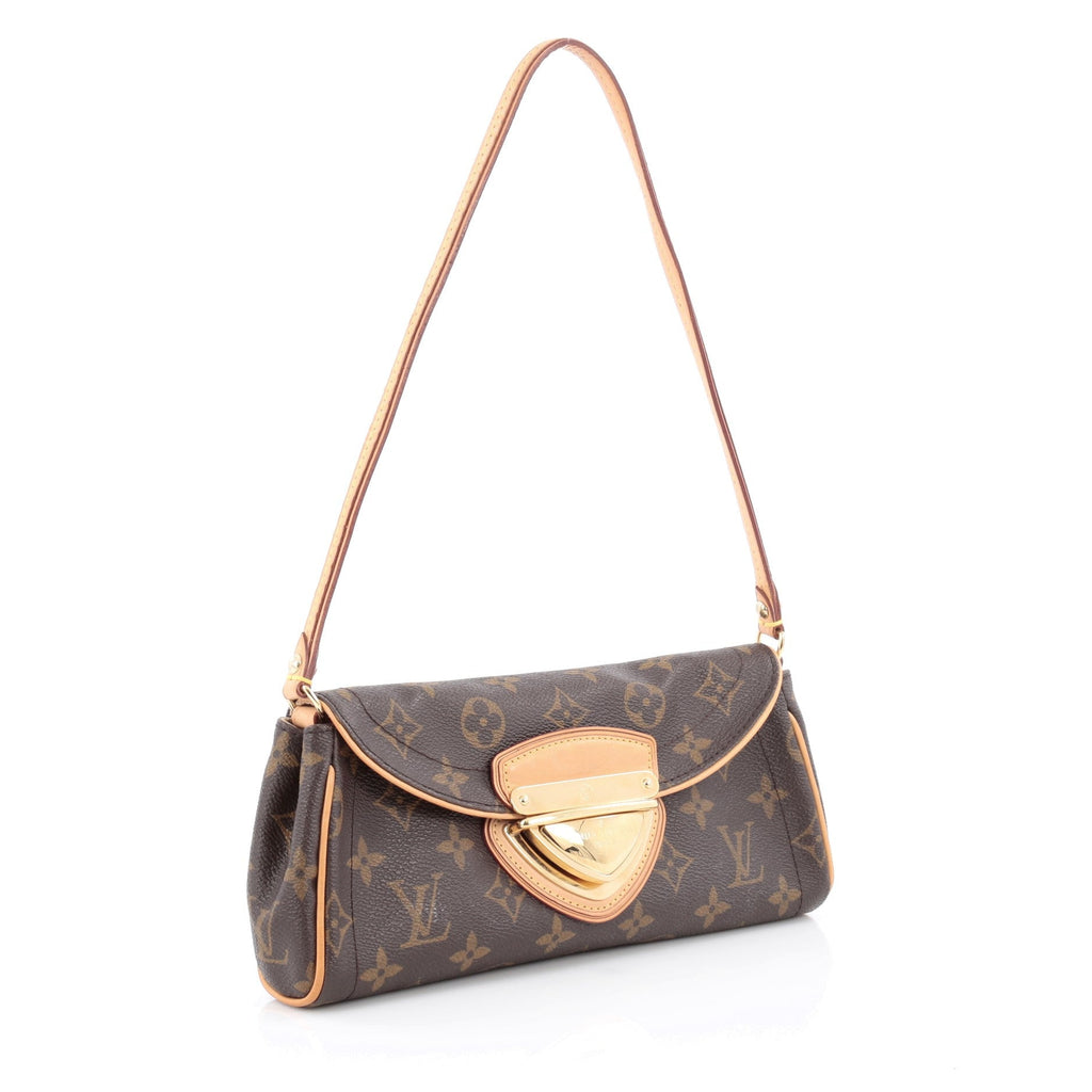 Beverly Clutch Monogram Canvas