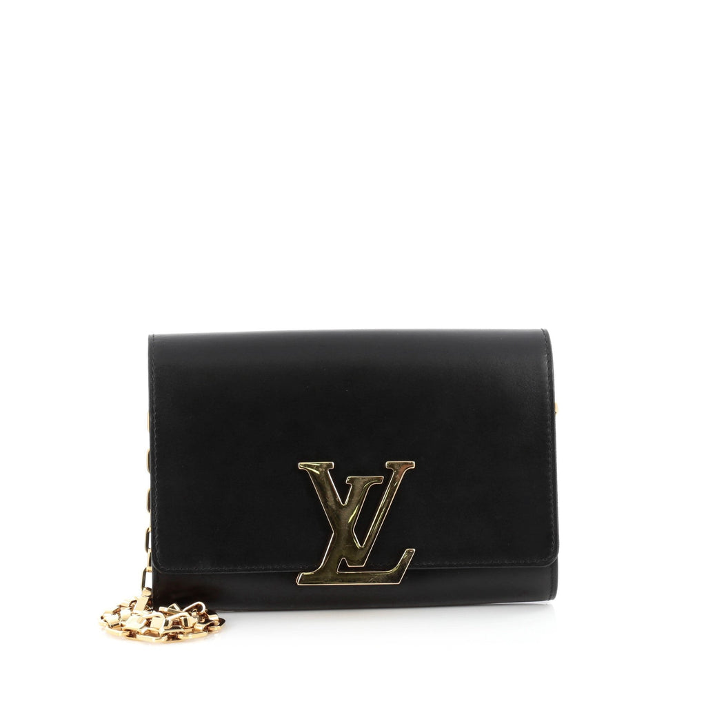 Chain Louise Clutch Leather GM