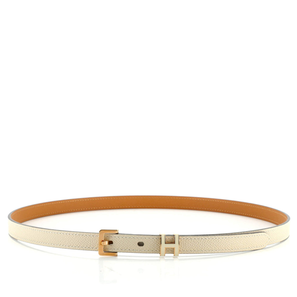 Pop H Belt Leather Thin 85