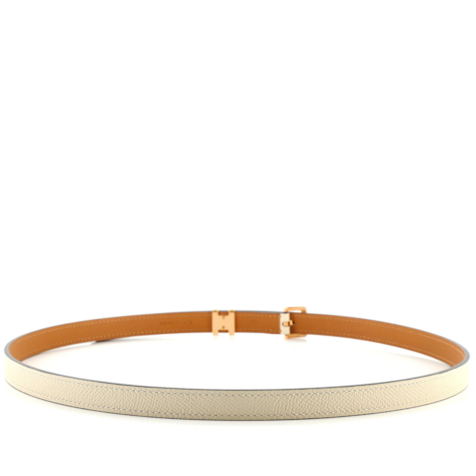Pop H Belt Leather Thin 85