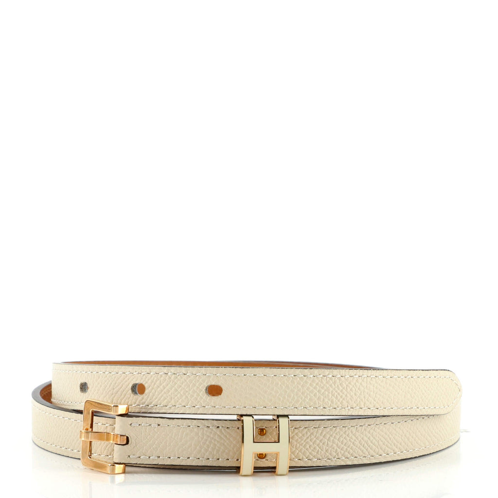 Pop H Belt Leather Thin 85