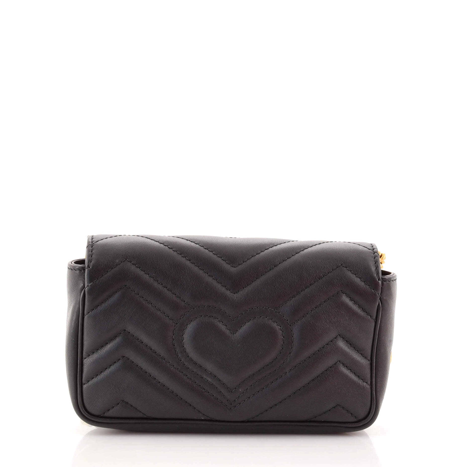 GG Marmont Flap Bag Matelasse Leather Super Mini