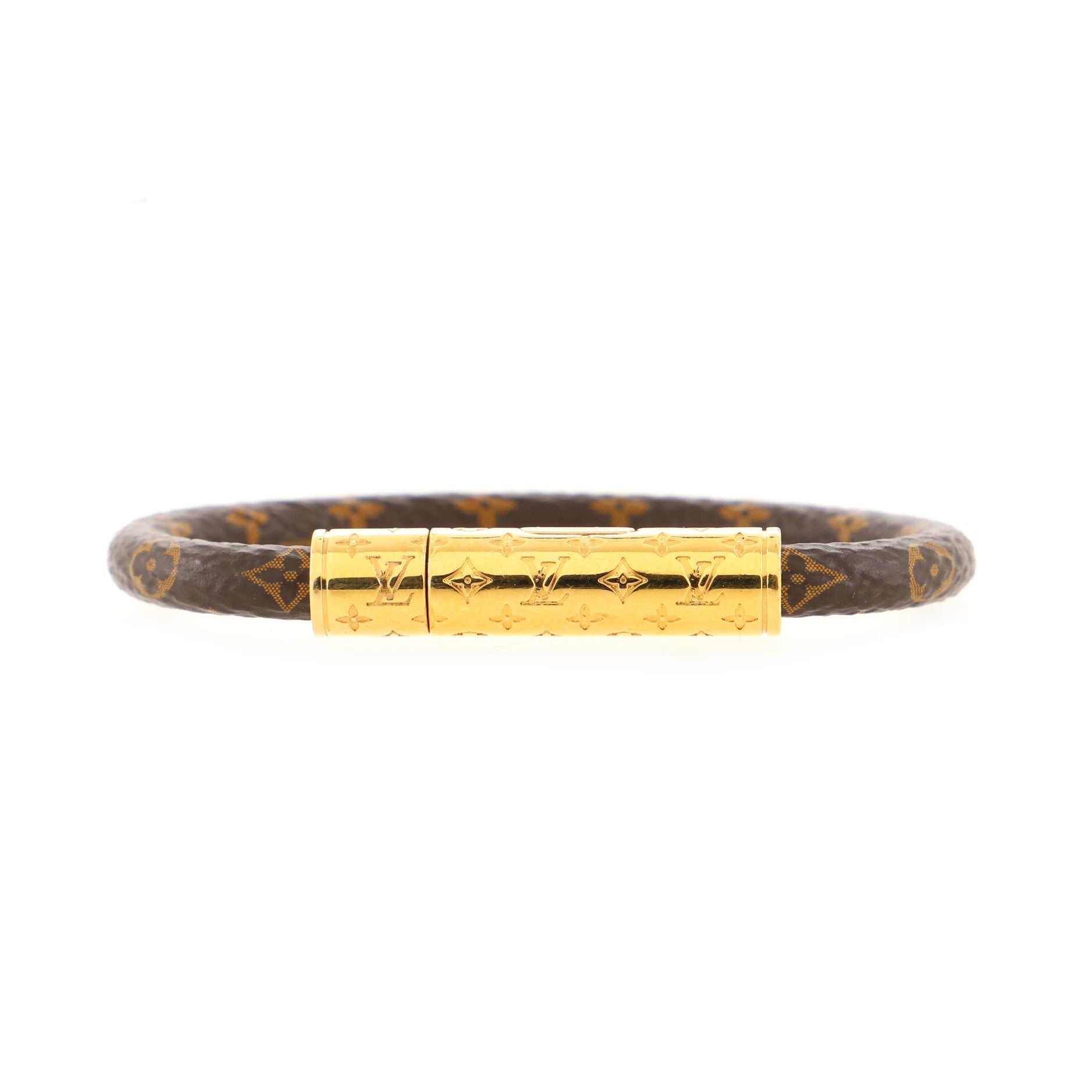 LV Confidential Bracelet Monogram Canvas with Metal