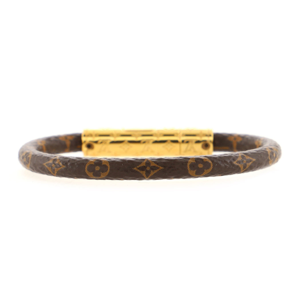 LV Confidential Bracelet Monogram Canvas with Metal