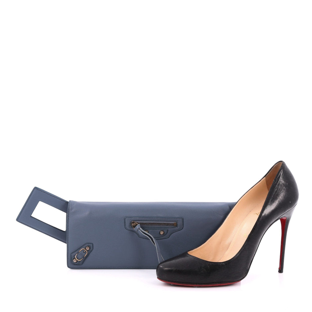 Papier Wand Clutch Calfskin