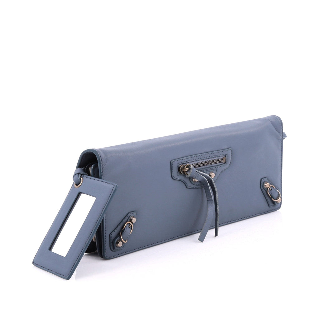 Papier Wand Clutch Calfskin