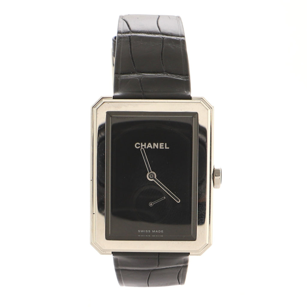 Boy·Friend Manual Watch Stainless Steel and Alligator 28