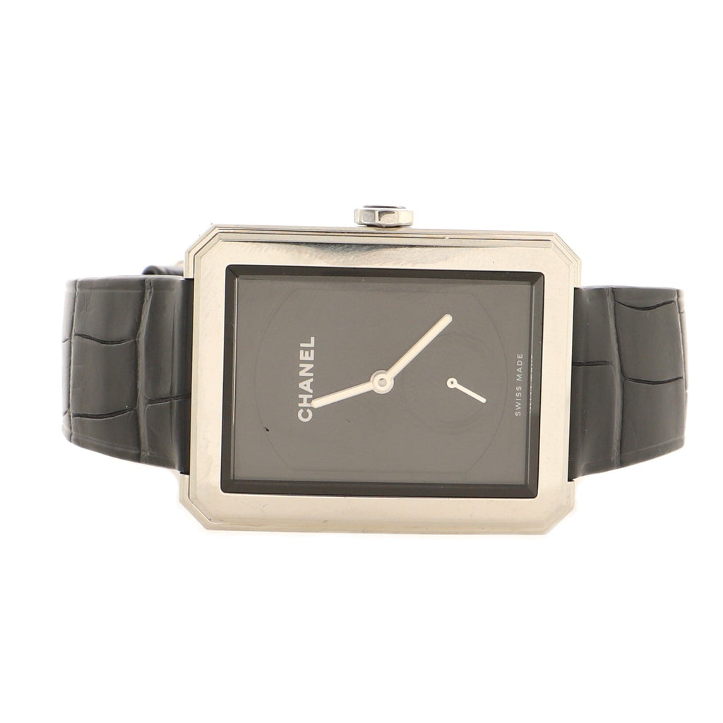 Boy·Friend Manual Watch Stainless Steel and Alligator 28