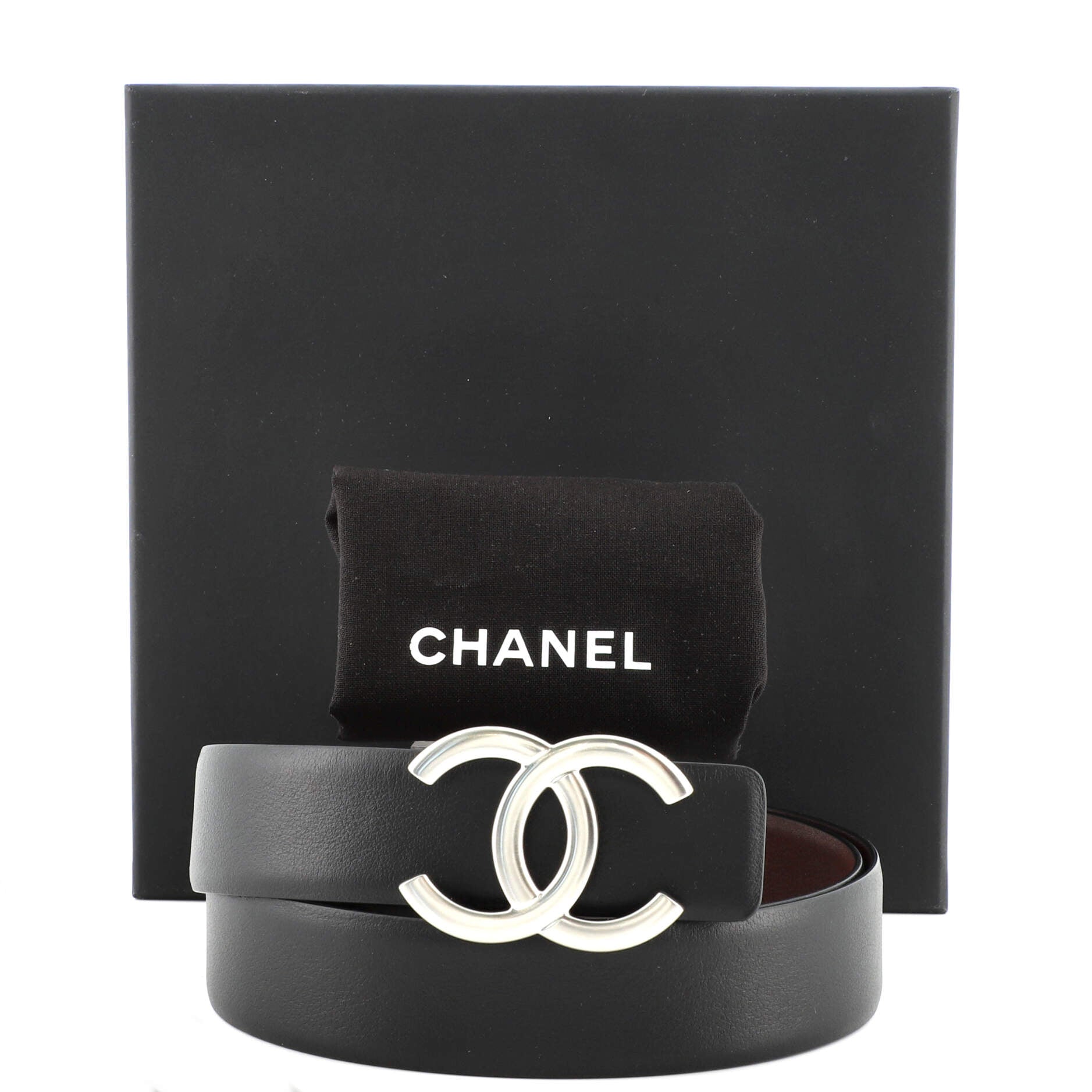 CC Reversible Belt Calfskin Medium 80