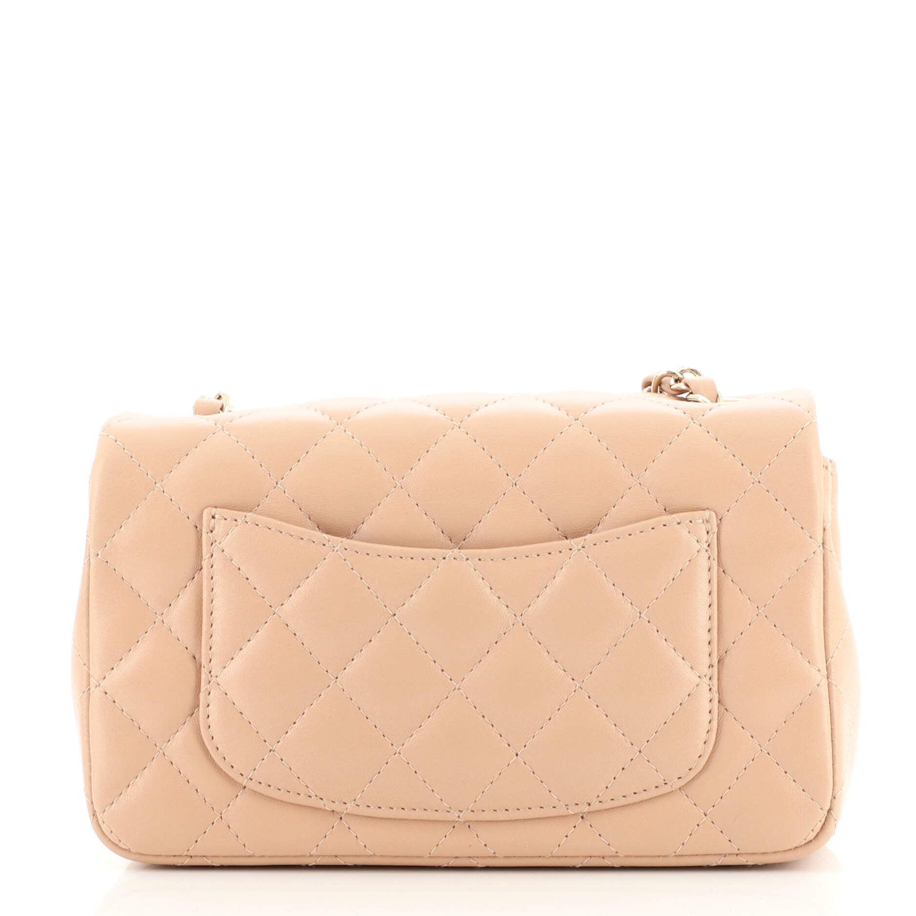 Classic Single Flap Bag Quilted Lambskin Mini