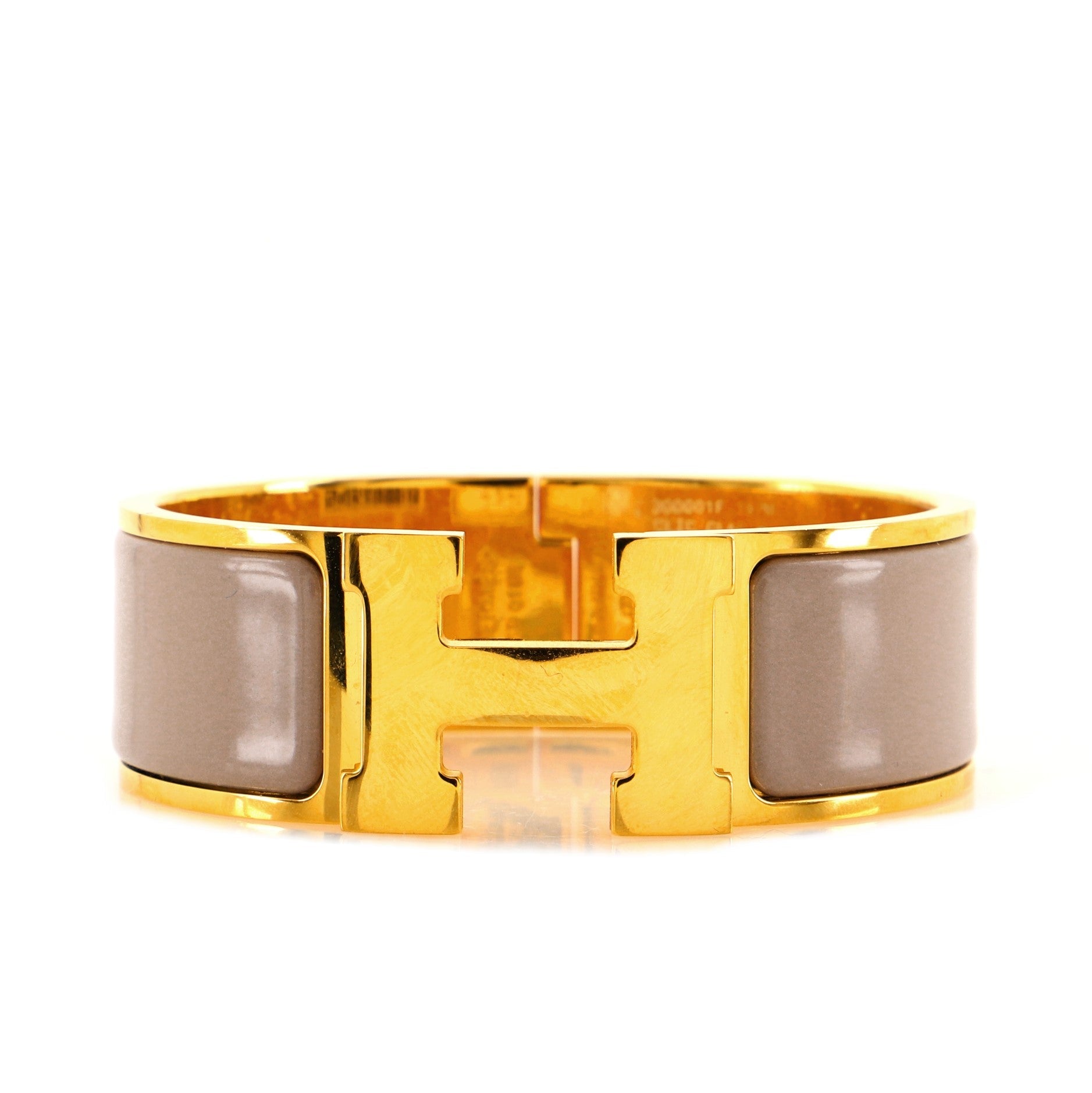 Clic H Bracelet Enamel Wide