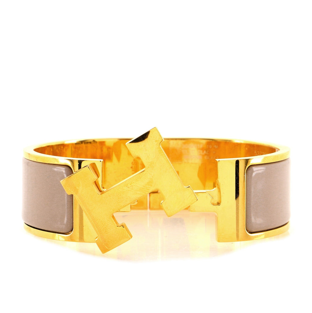 Clic H Bracelet Enamel Wide