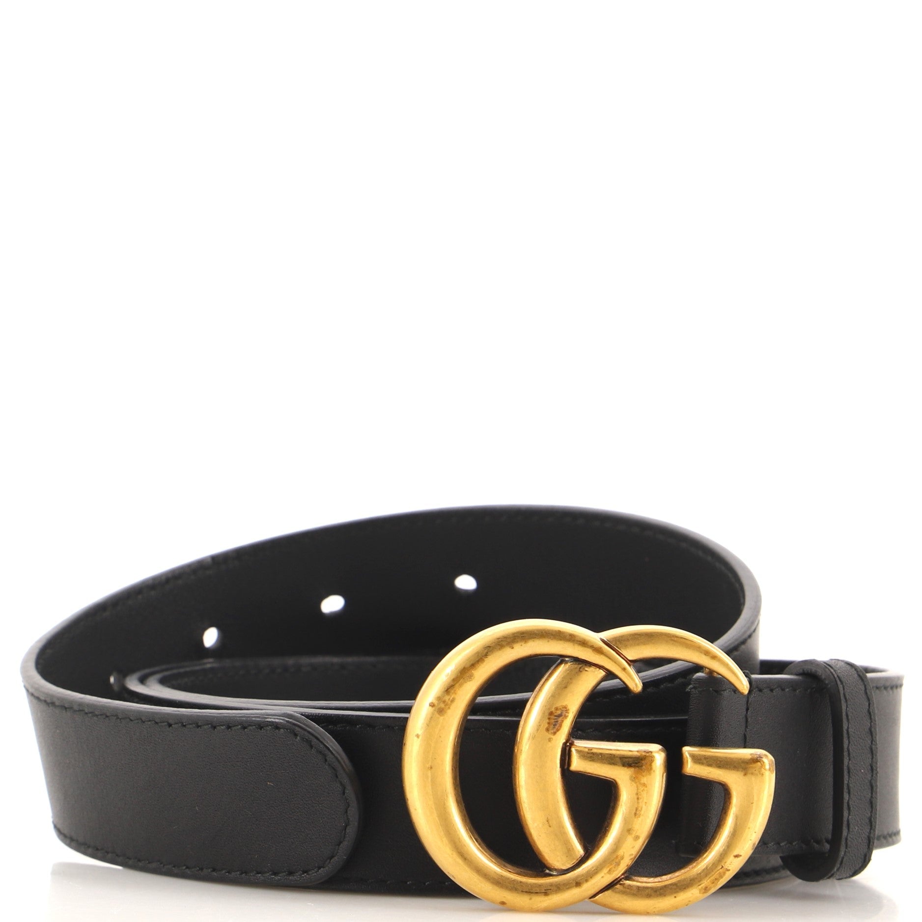 GG Marmont Belt Leather Medium 95