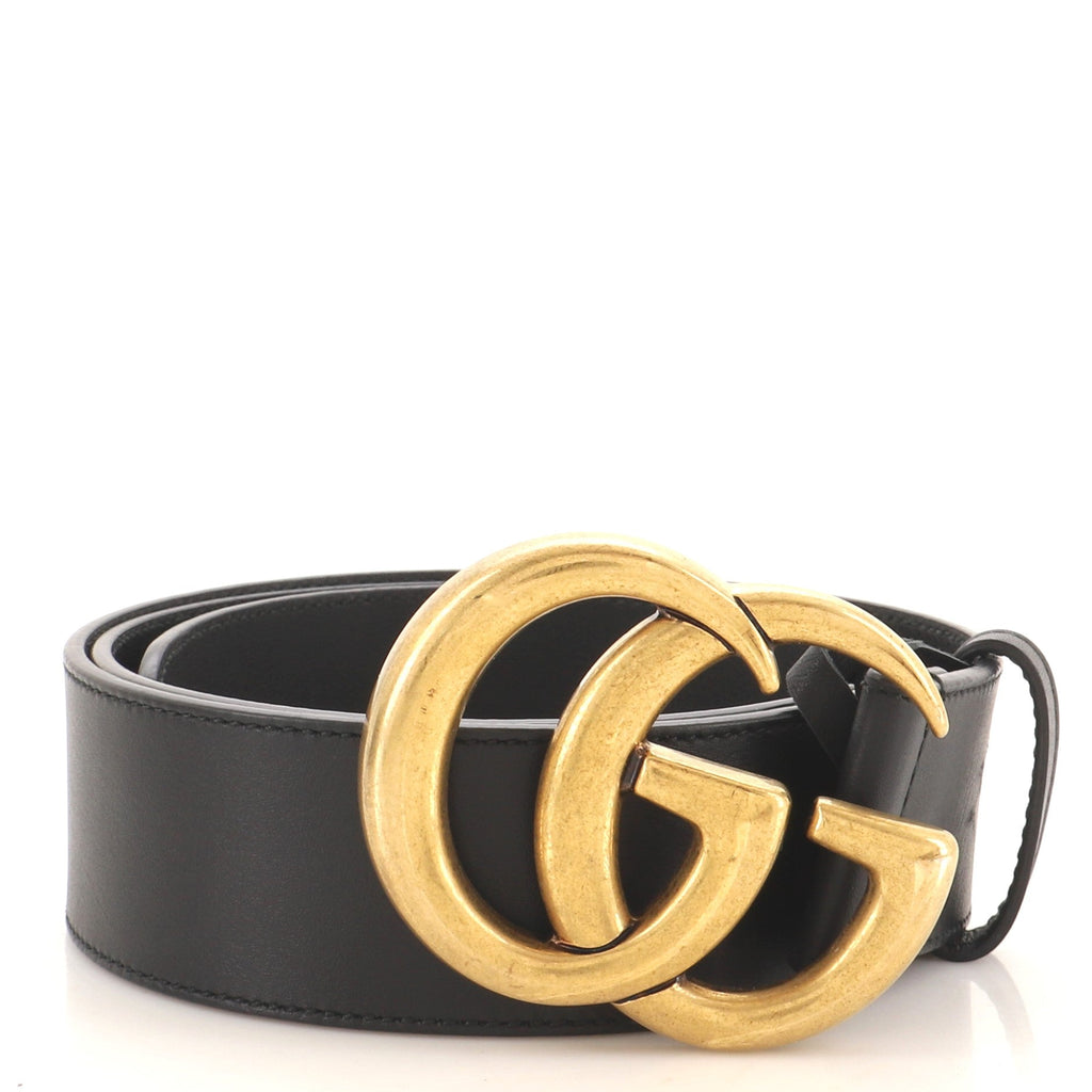GG Marmont Belt Leather Wide 85