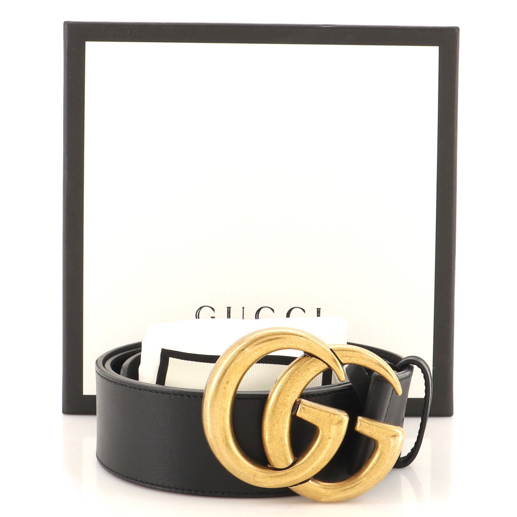 GG Marmont Belt Leather Wide 85