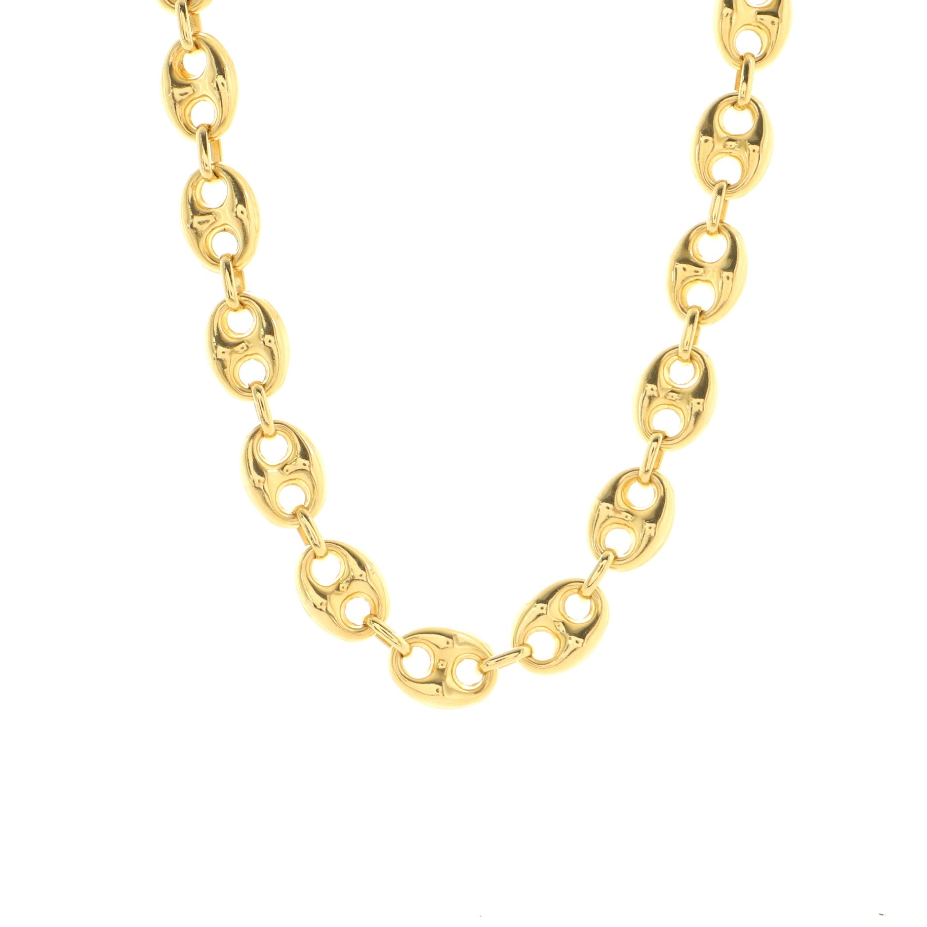 Marina Chain Necklace 18K Yellow Gold
