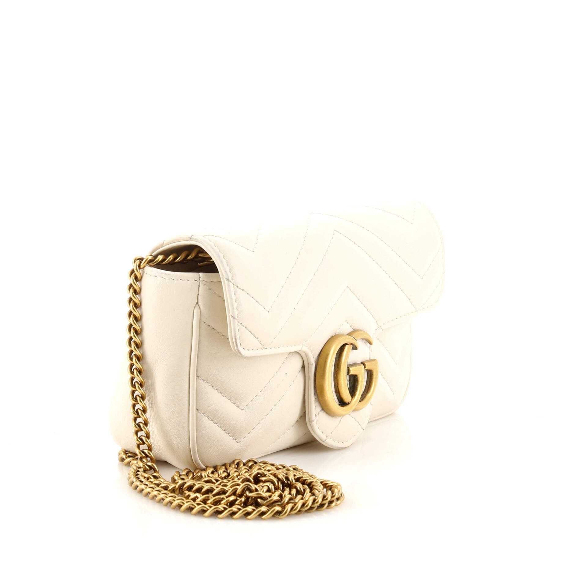 GG Marmont Flap Bag Matelasse Leather Super Mini
