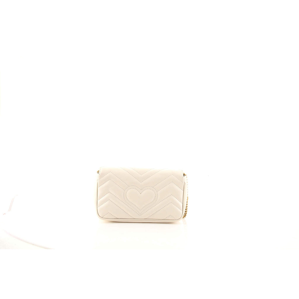 GG Marmont Flap Bag Matelasse Leather Super Mini