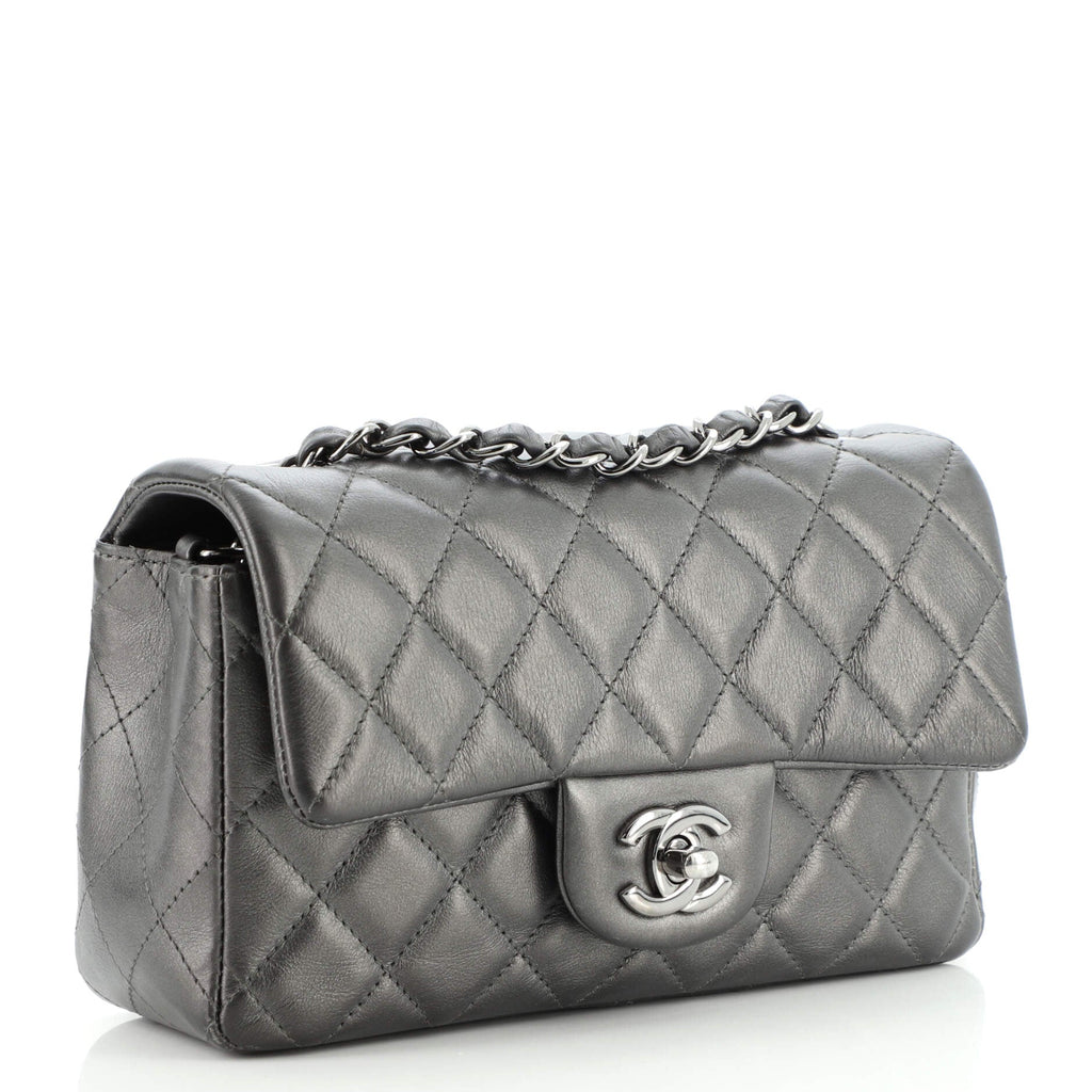 Classic Single Flap Bag Quilted Lambskin Mini