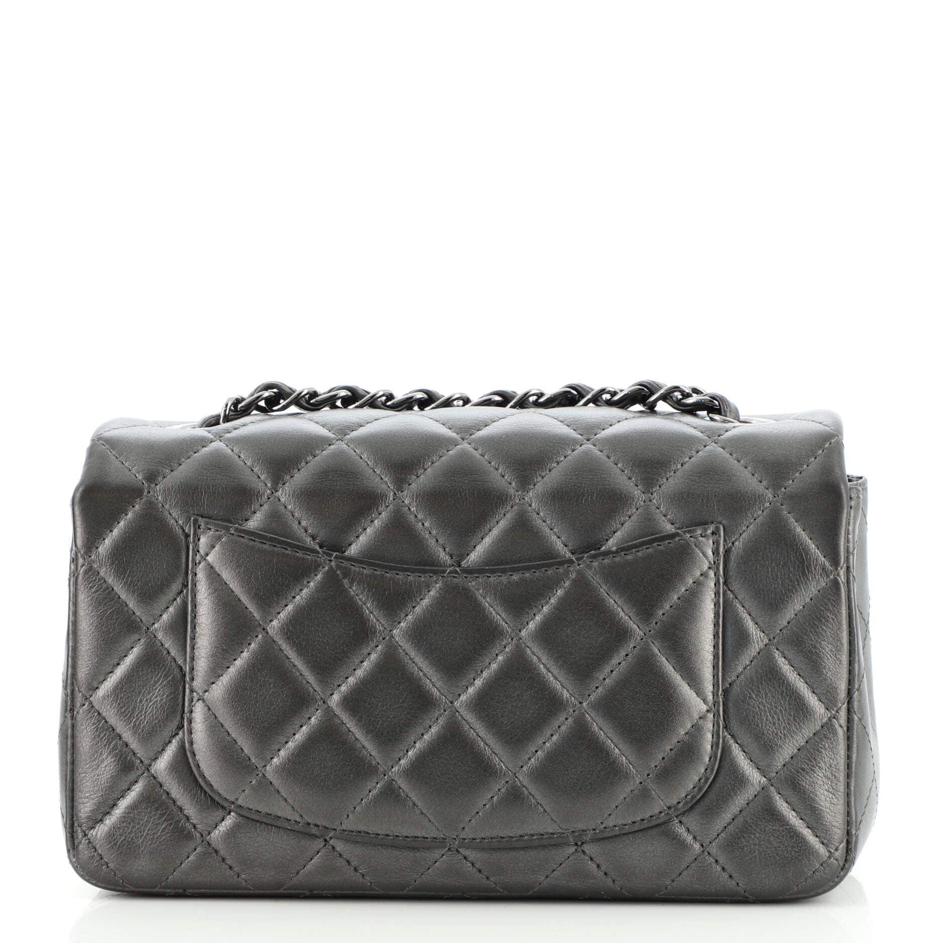 Classic Single Flap Bag Quilted Lambskin Mini