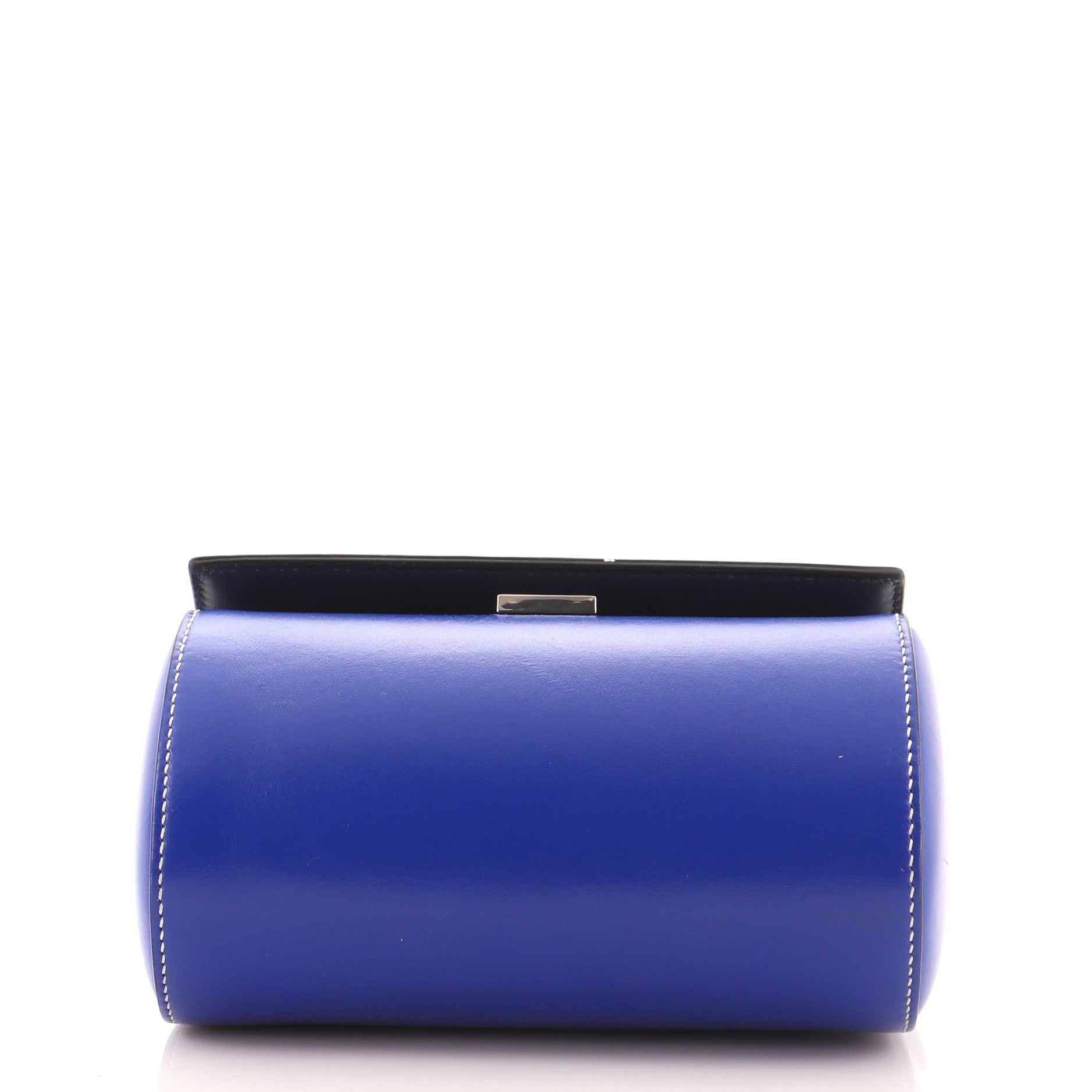 Logo Strap Pandora Box Bag Leather Mini