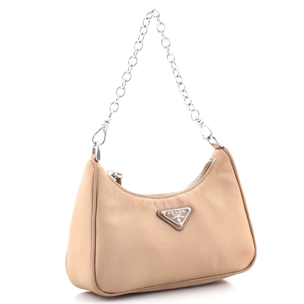 Re-Edition Shoulder Bag Tessuto Mini