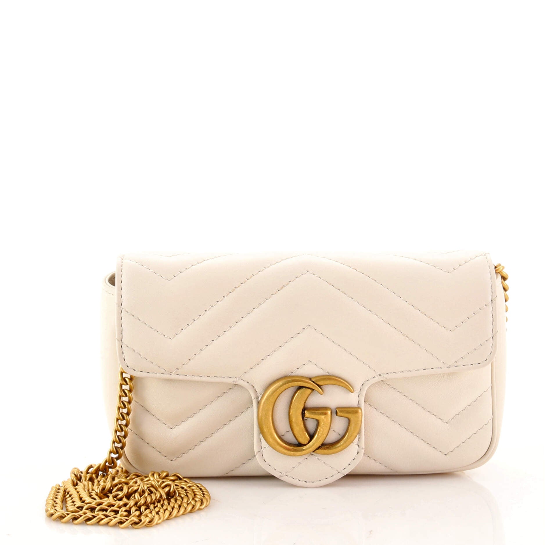 GG Marmont Flap Bag Matelasse Leather Super Mini