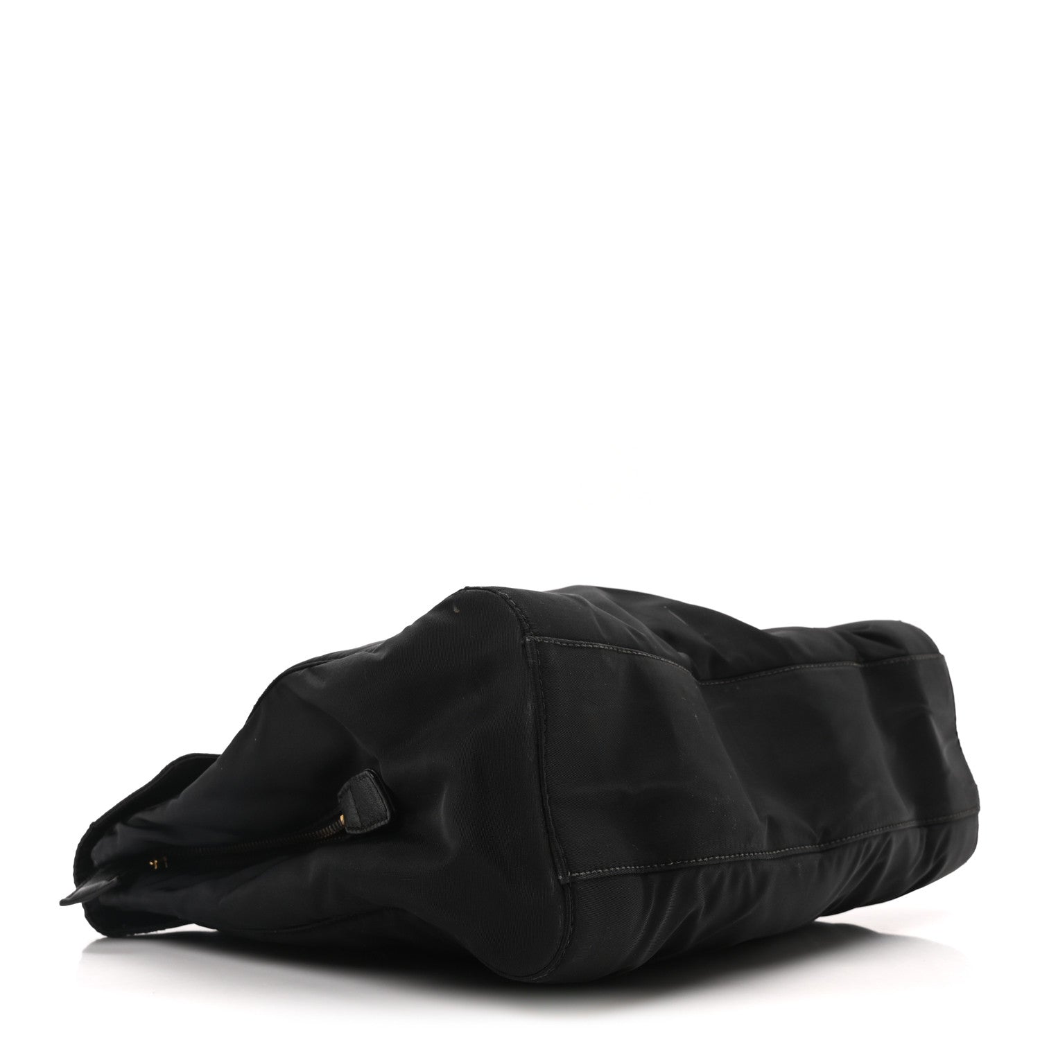 Tessuto Nylon Catena Shoulder Bag Black