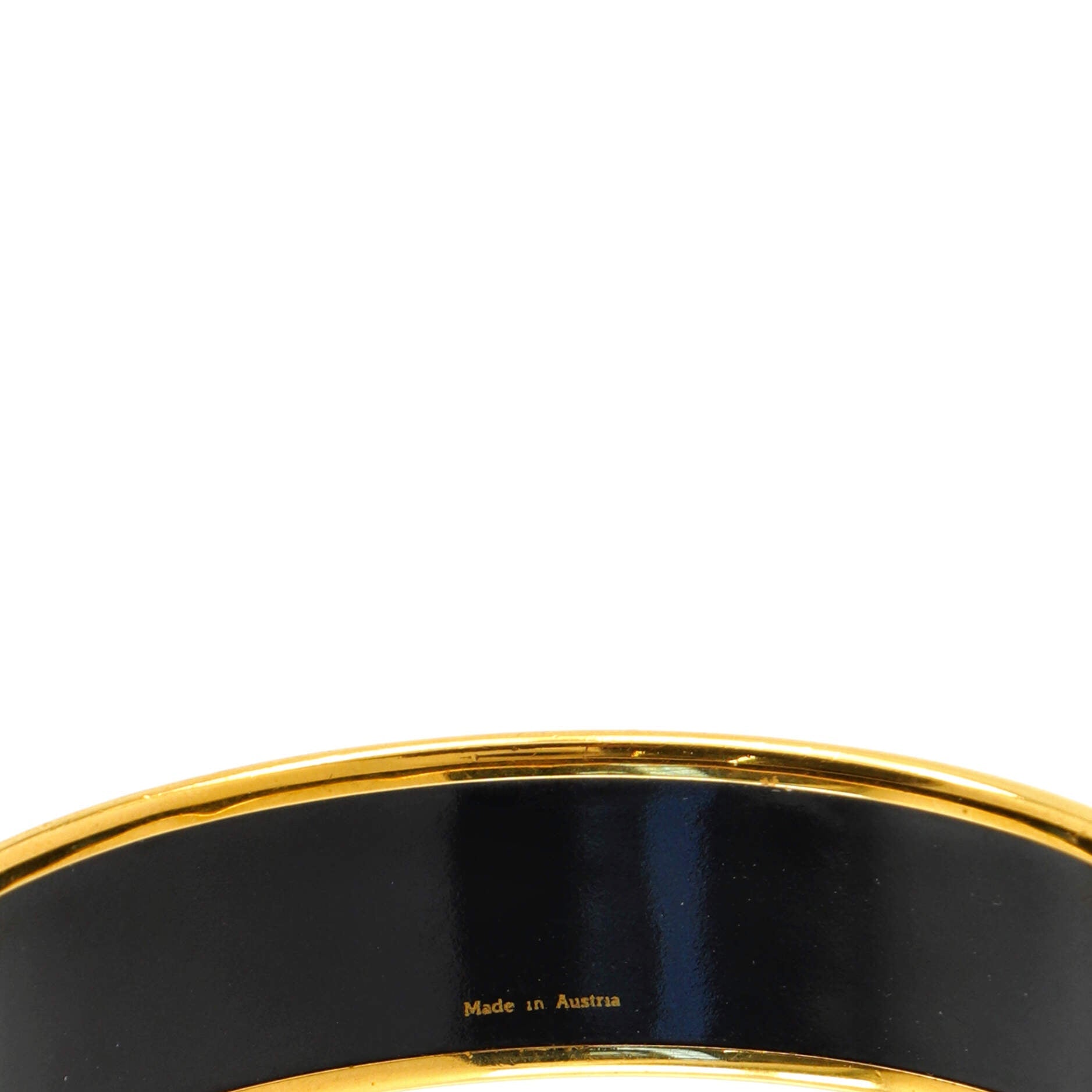Bangle Bracelet Printed Enamel Wide