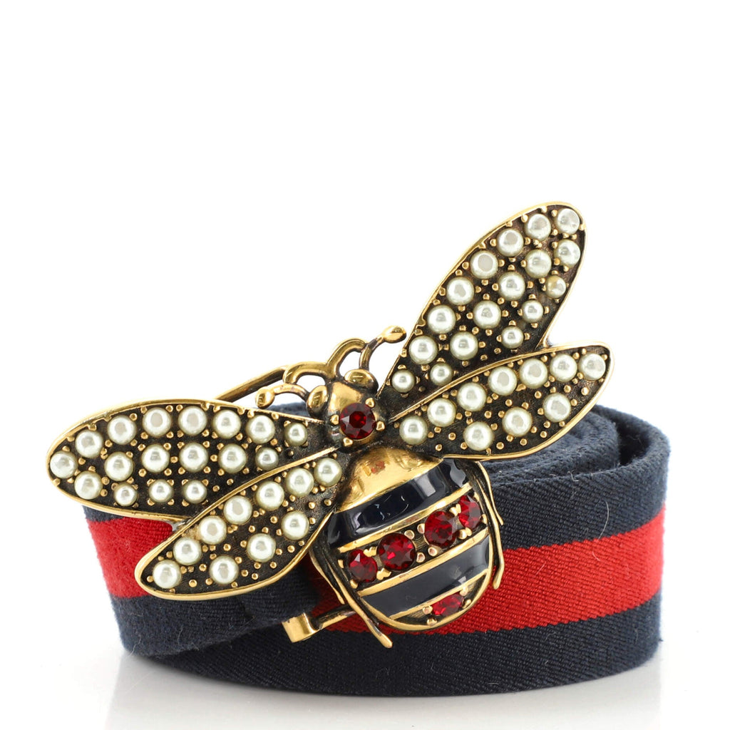Queen Margaret Bee Belt Canvas Wide 110