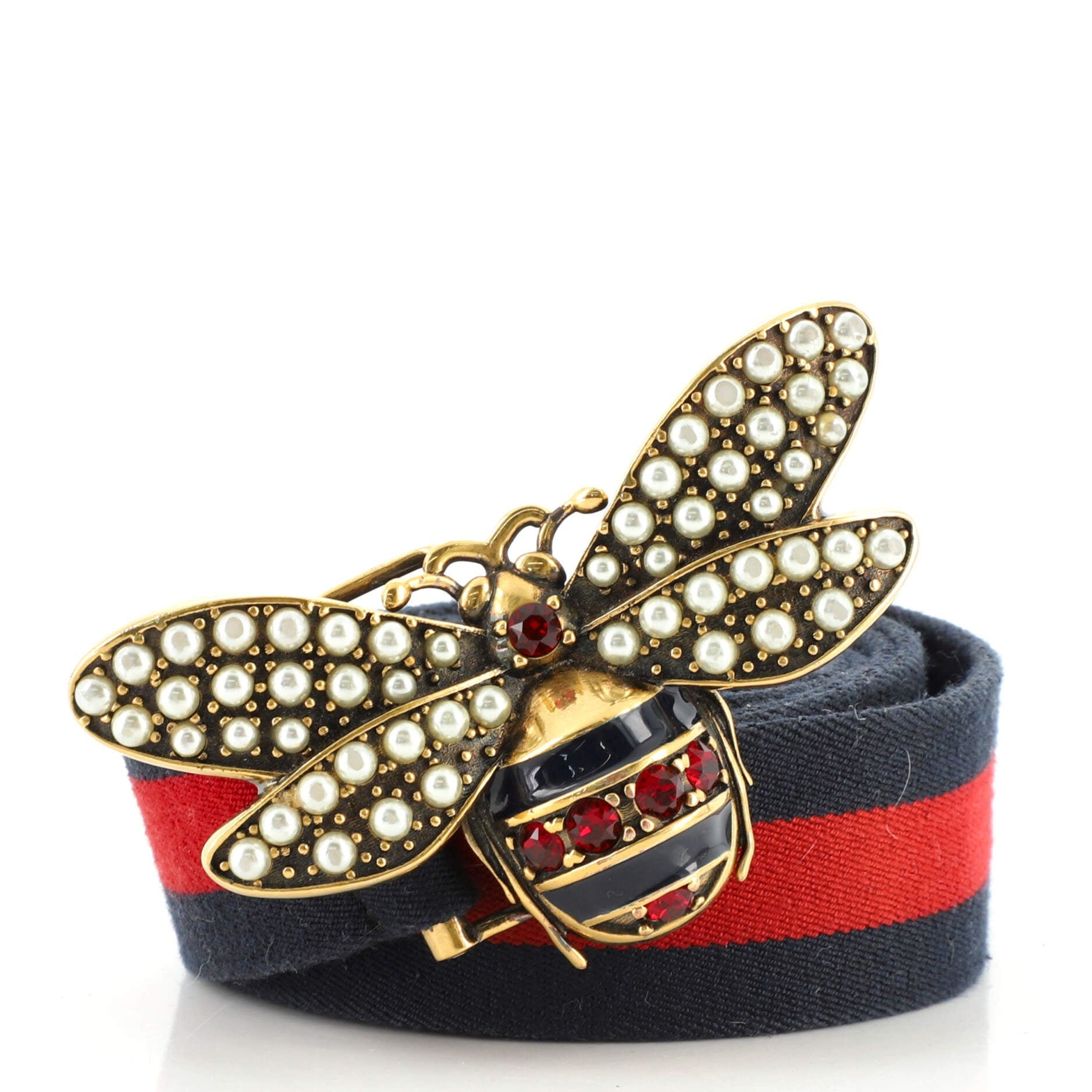 Queen Margaret Bee Belt Canvas Wide 110
