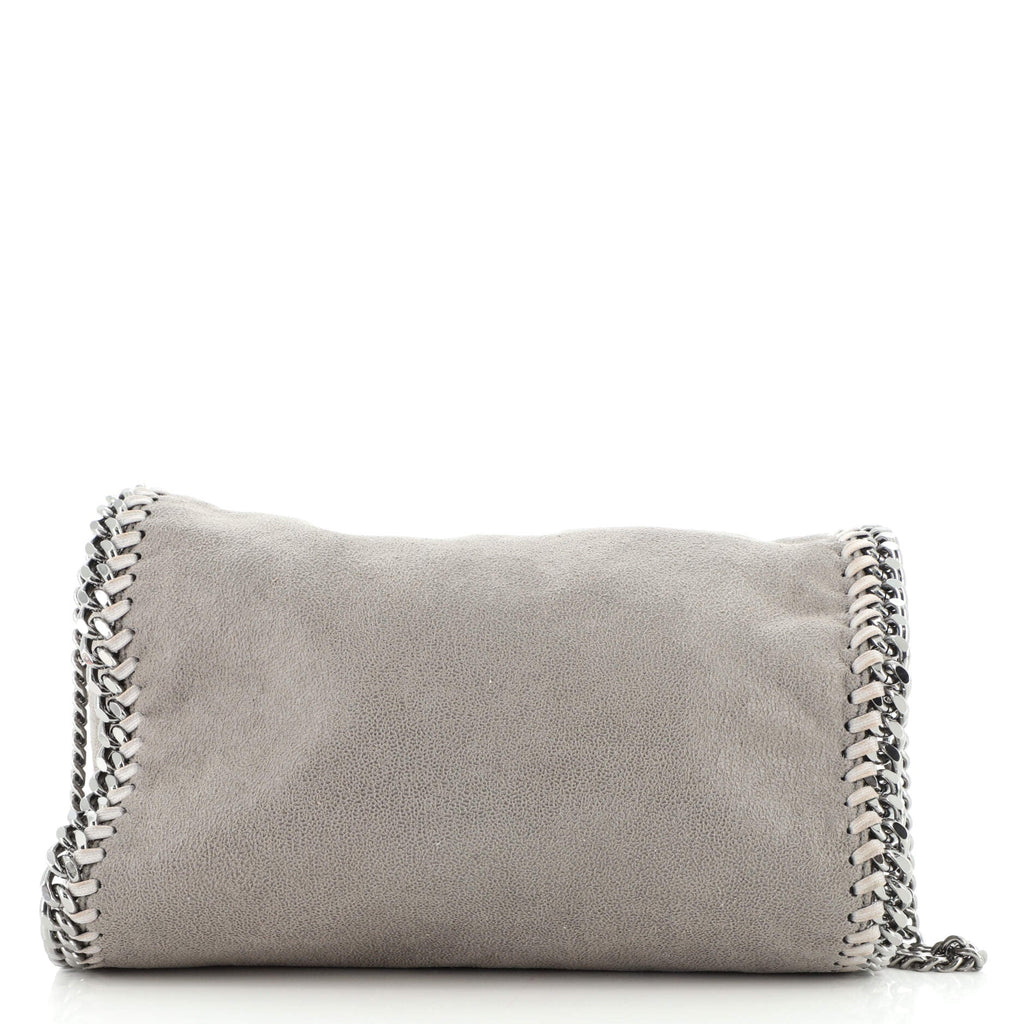 Falabella Fold Over Crossbody Bag Shaggy Deer Mini