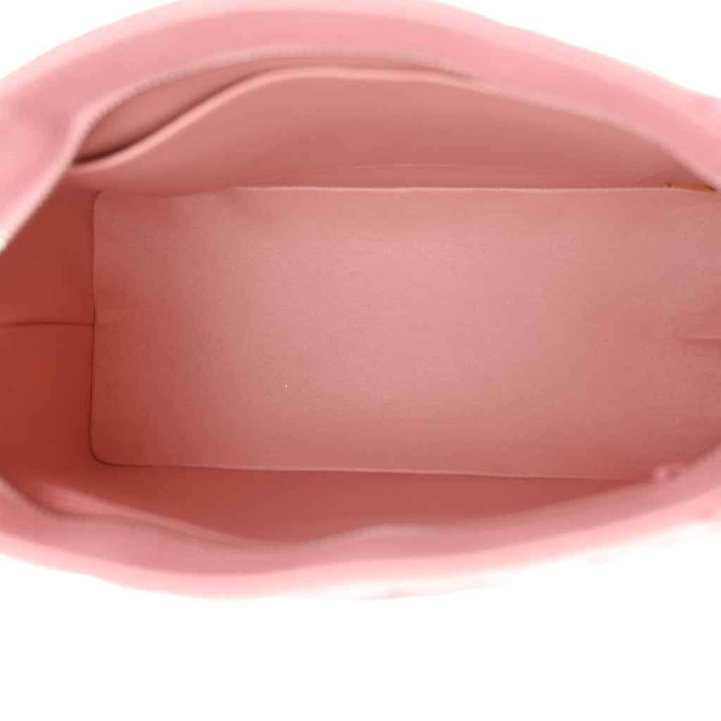 Caviar Quilted Medallion Tote Light Pink