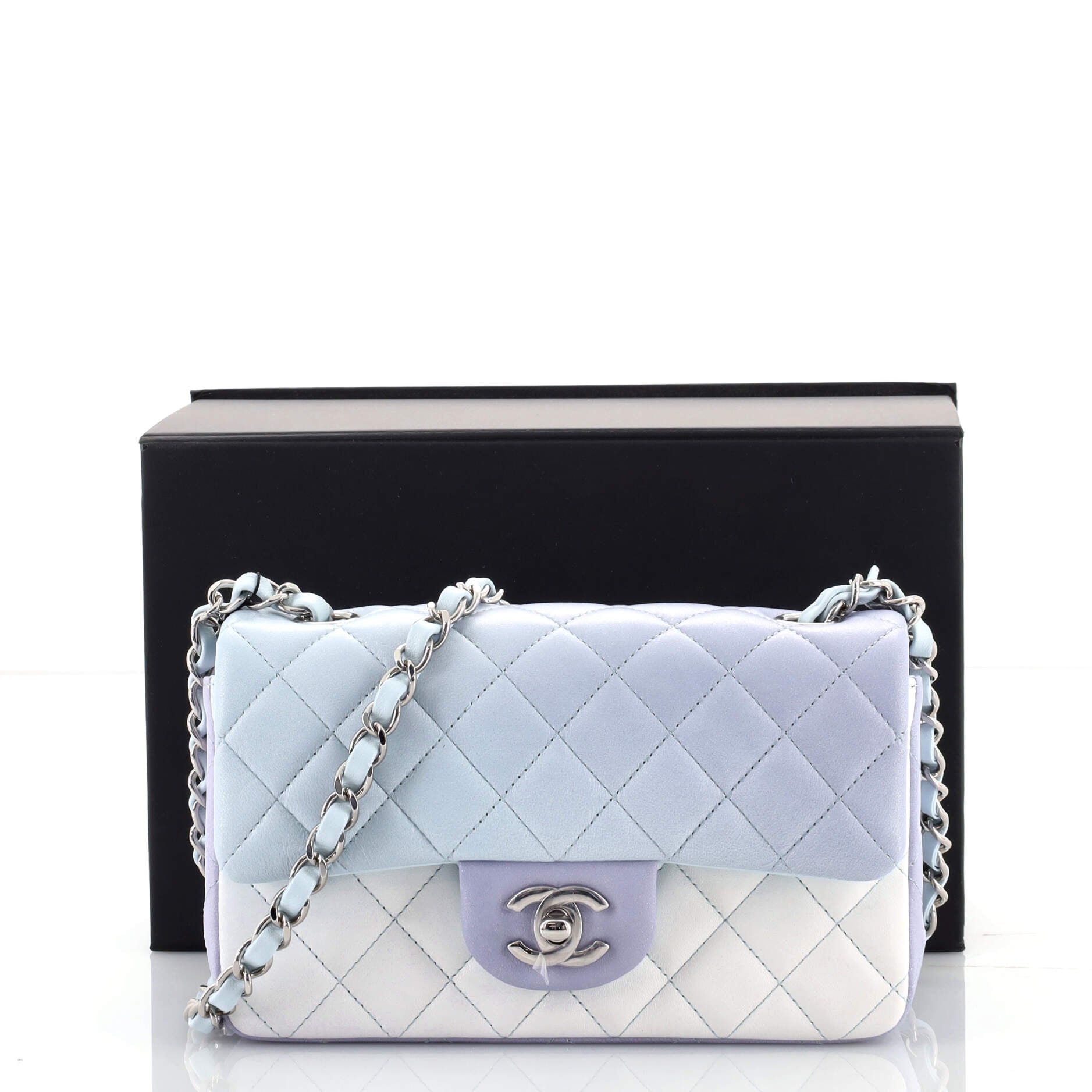 Classic Single Flap Bag Quilted Lambskin Mini