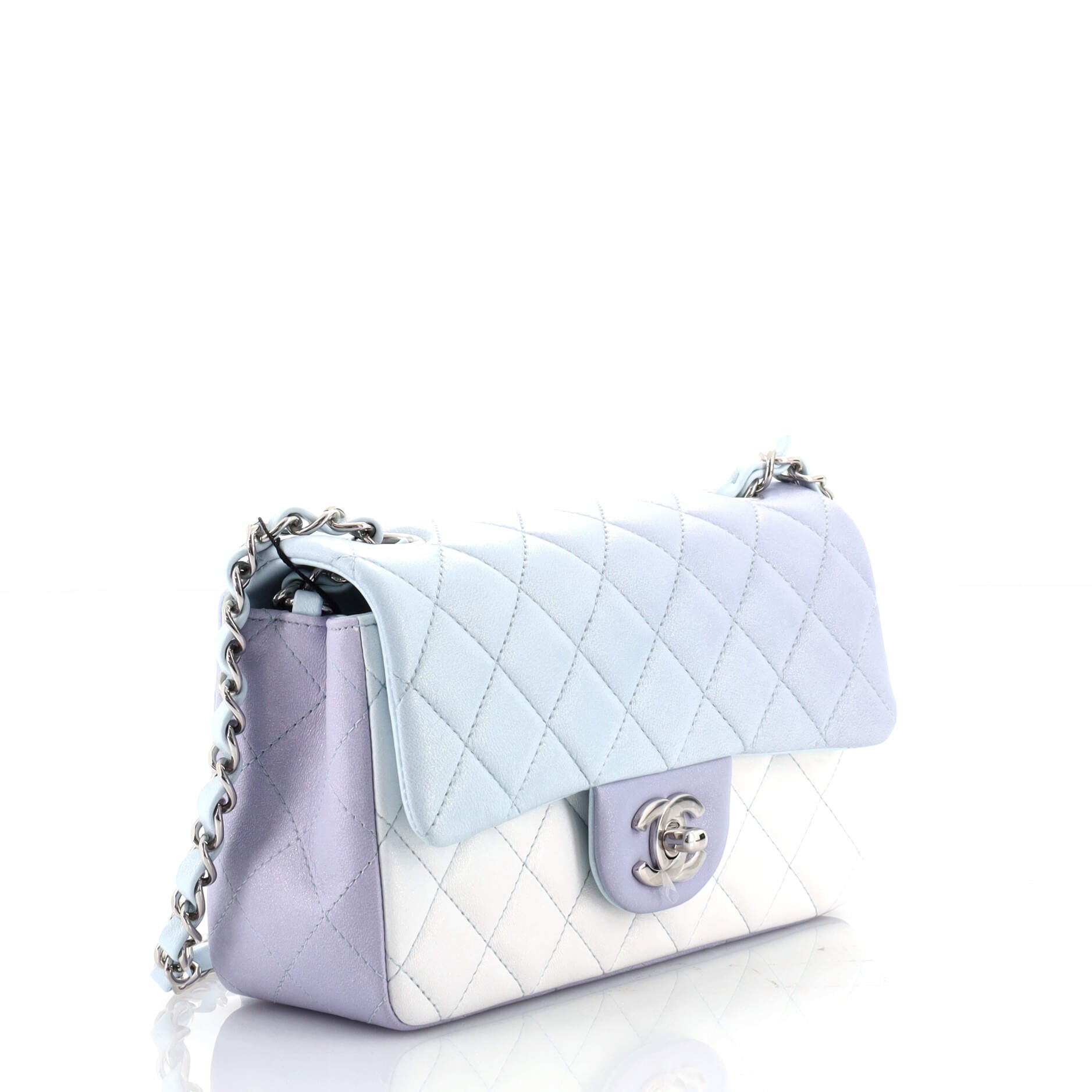 Classic Single Flap Bag Quilted Lambskin Mini