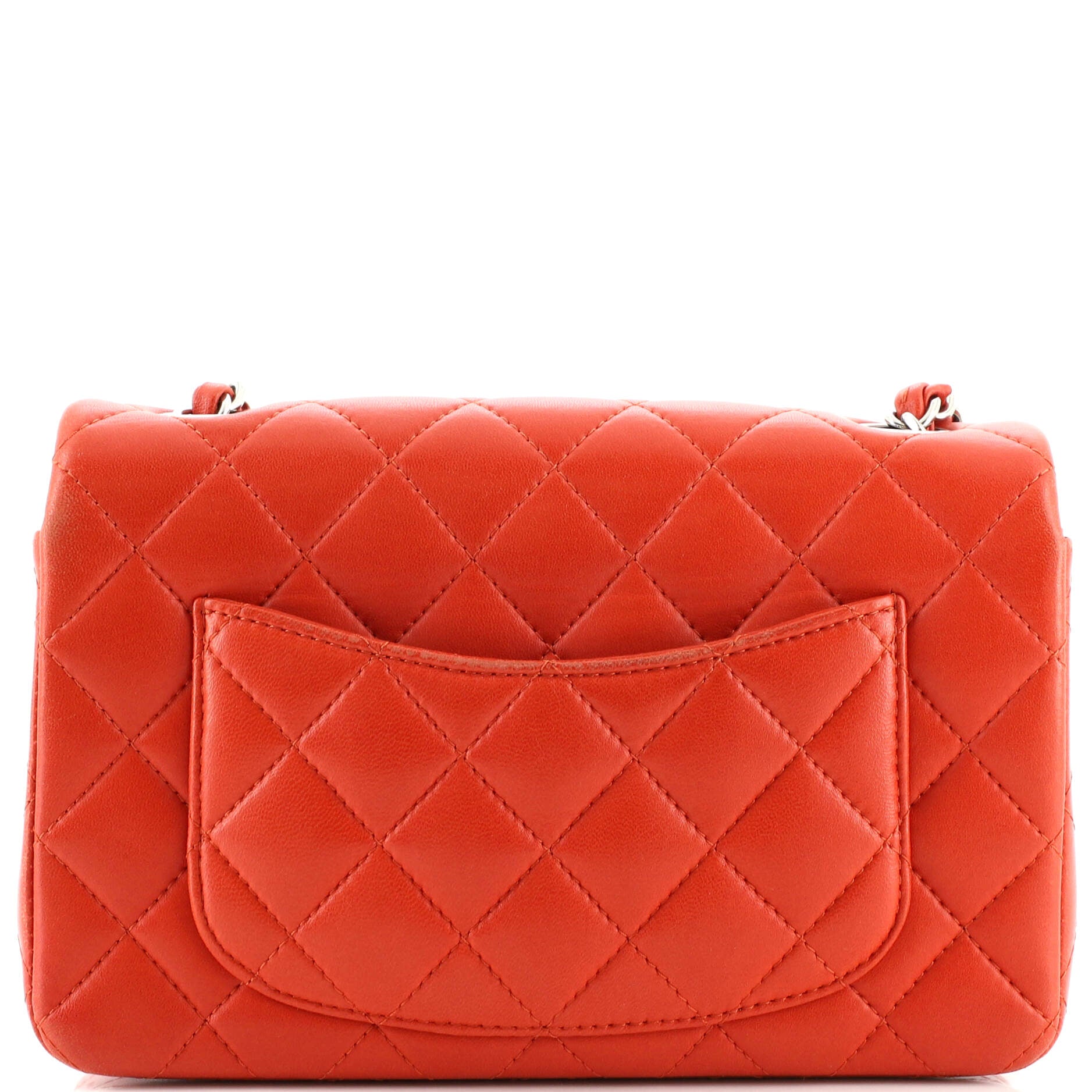 Classic Single Flap Bag Quilted Lambskin Mini