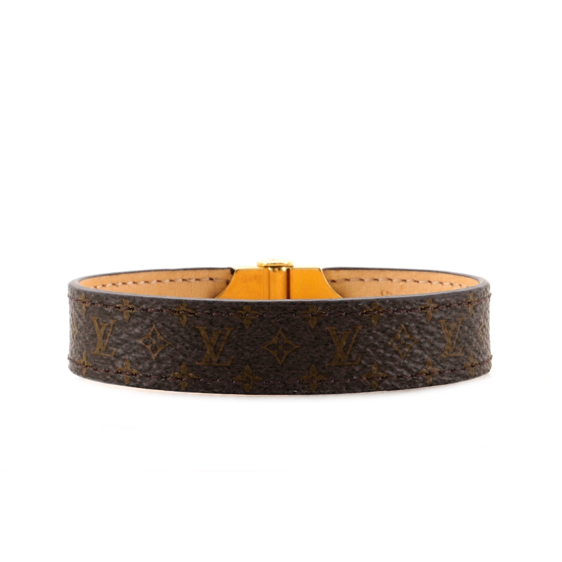 Nano Monogram Bracelet Monogram Canvas and Metal