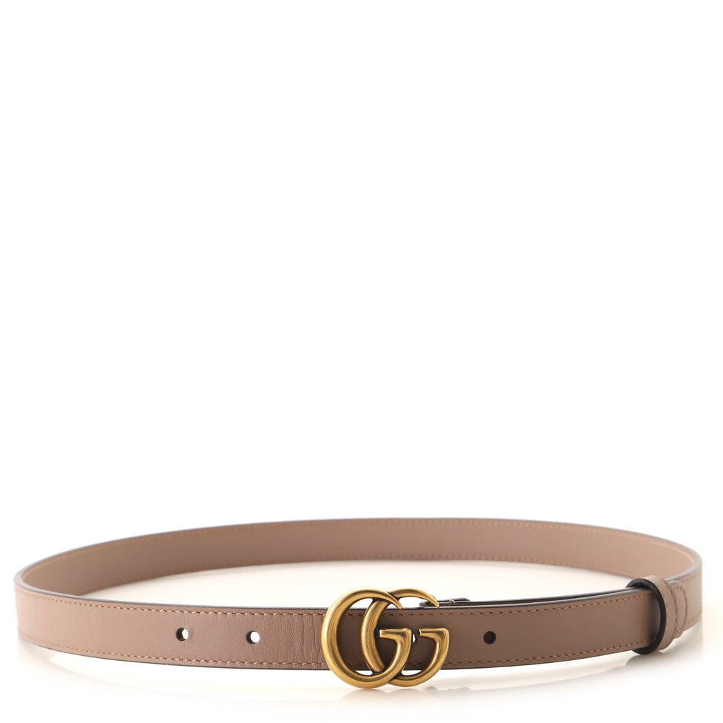 GG Marmont Belt Leather Thin 85