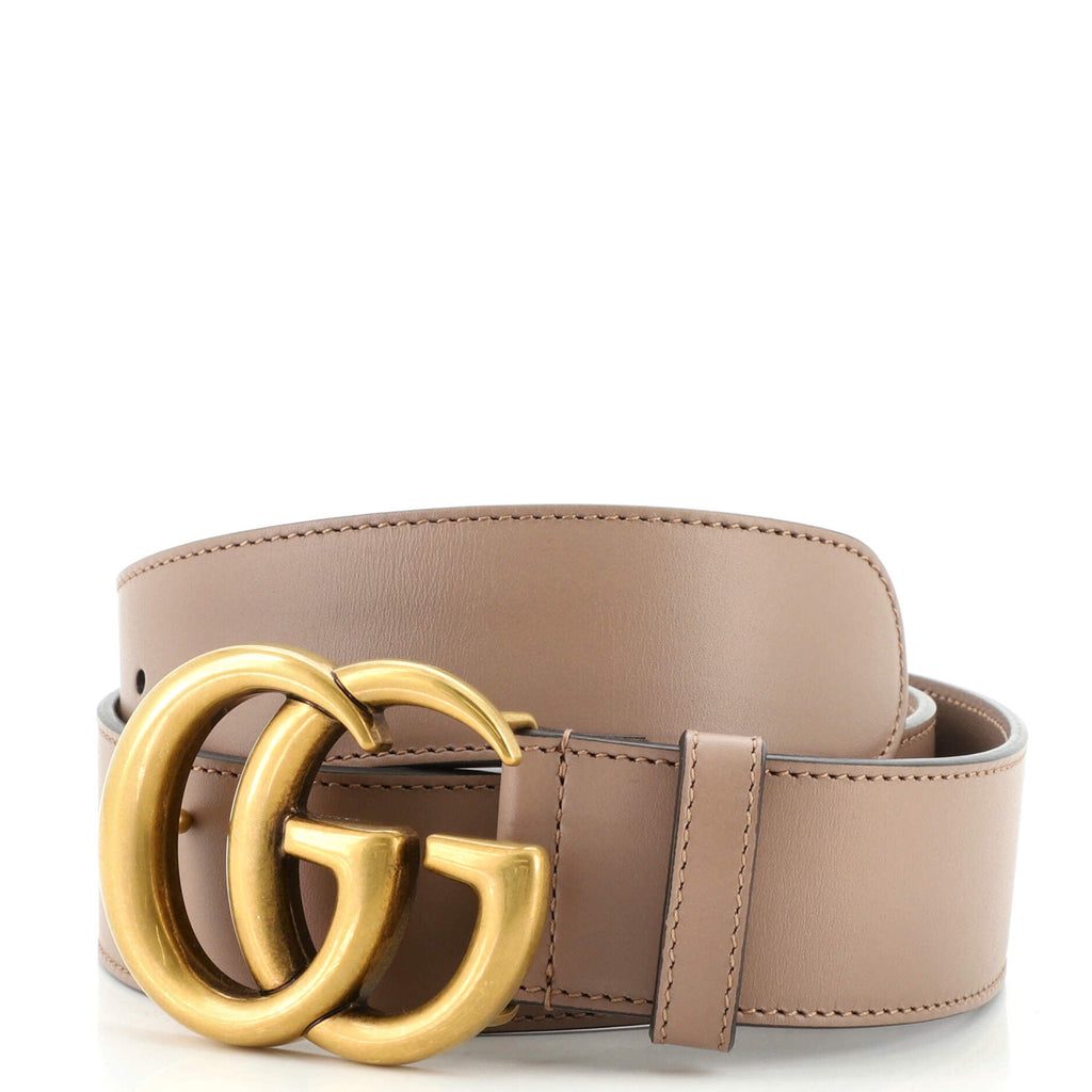 GG Marmont Belt Leather Wide 80