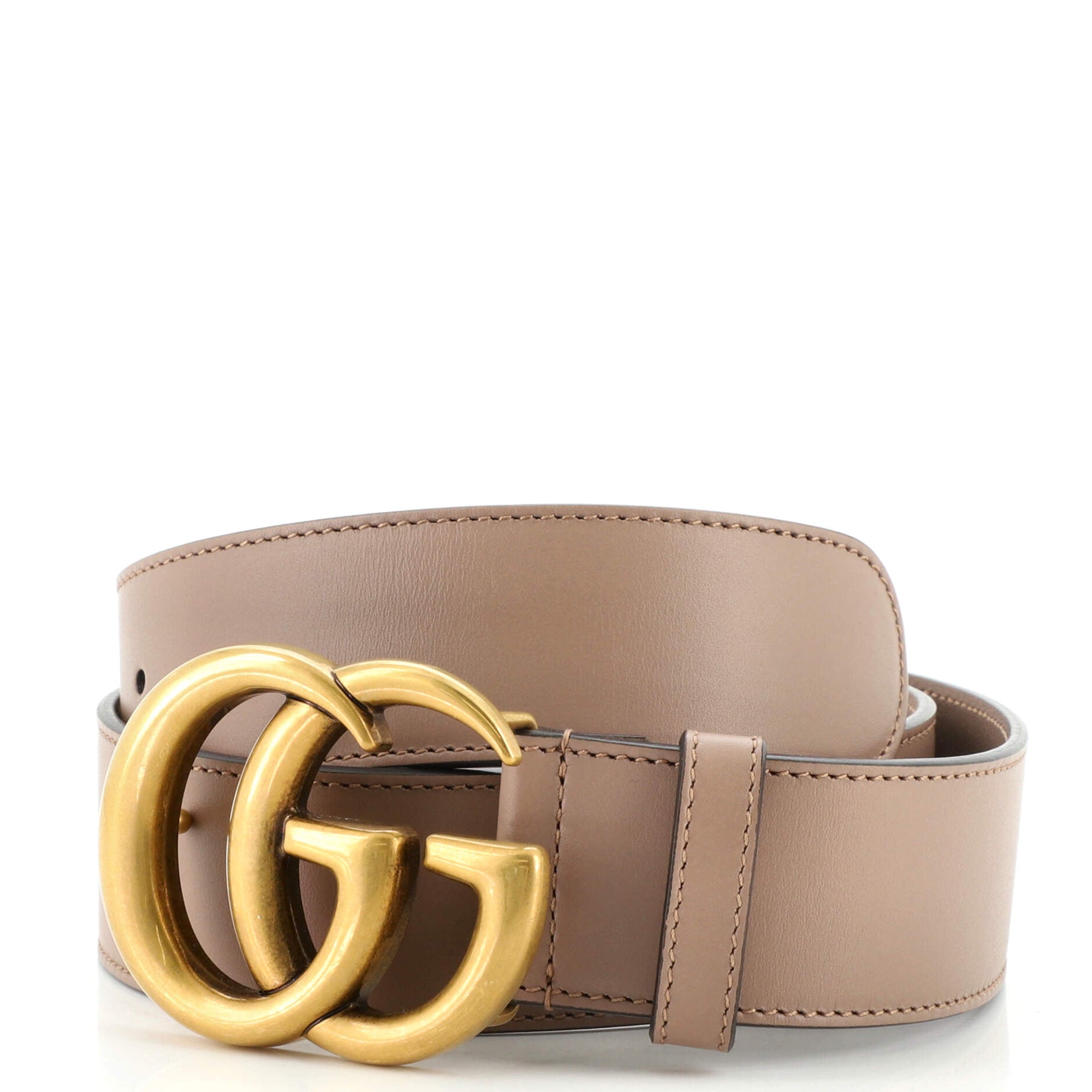 GG Marmont Belt Leather Wide 80