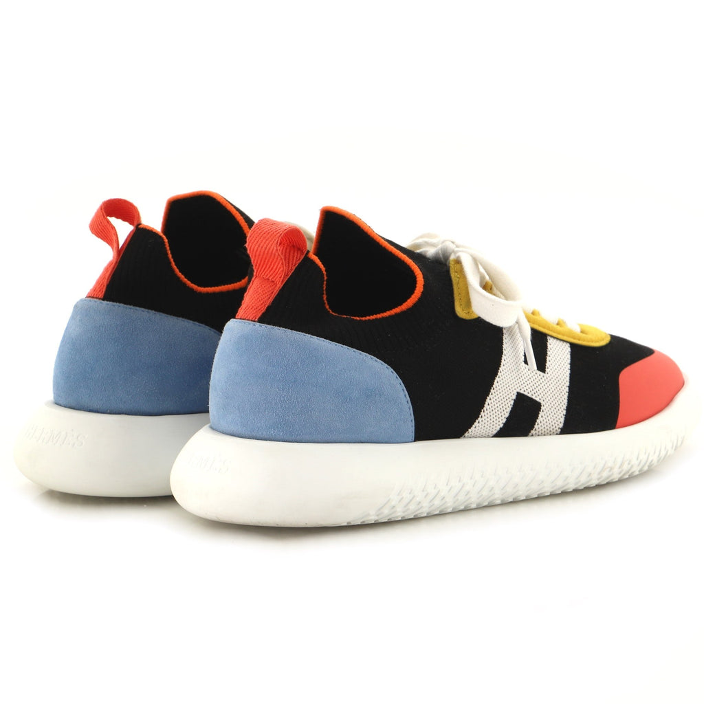 Women's Crew Sneakers Knit and Suede