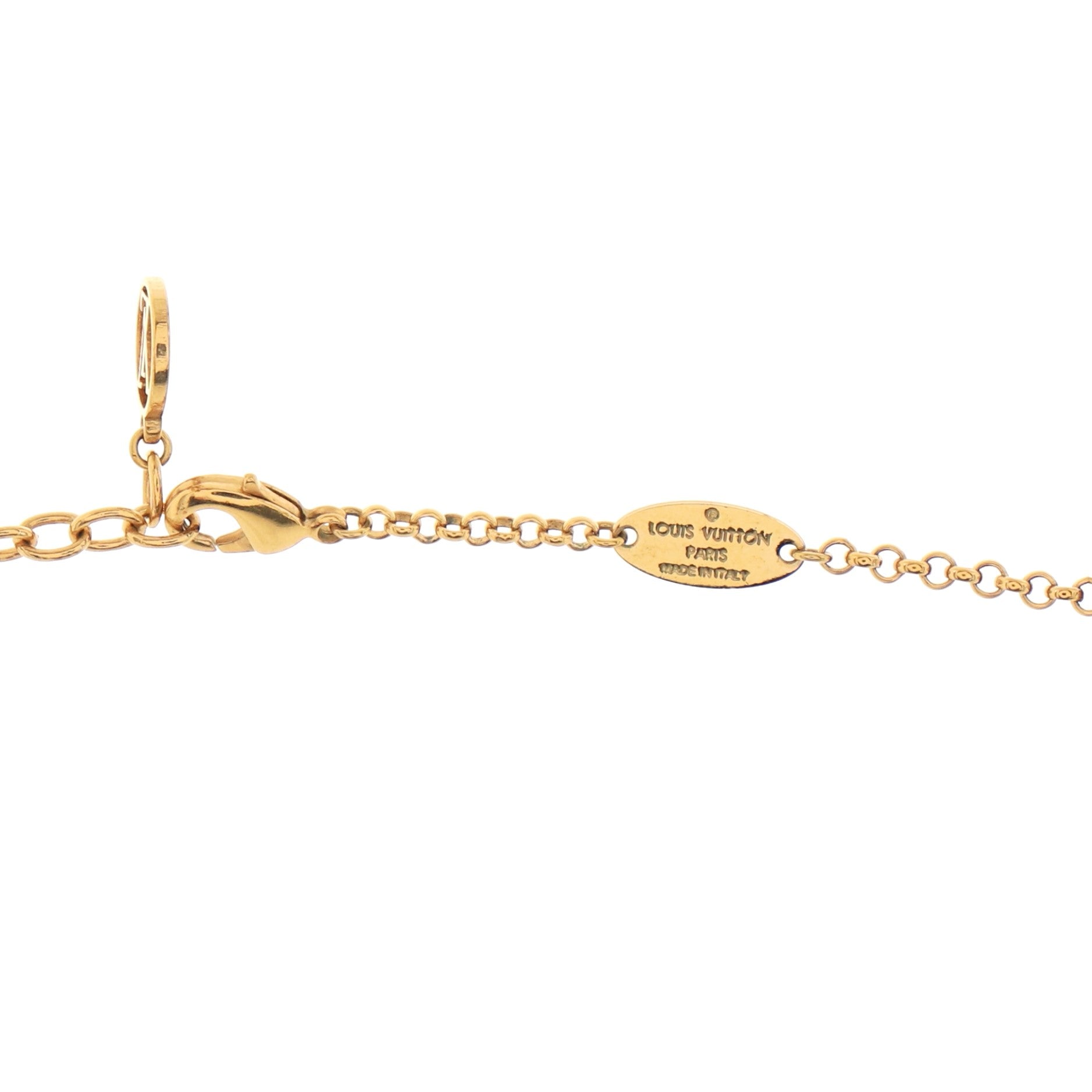 Pearlygram Supple Necklace Metal with Faux Pearls