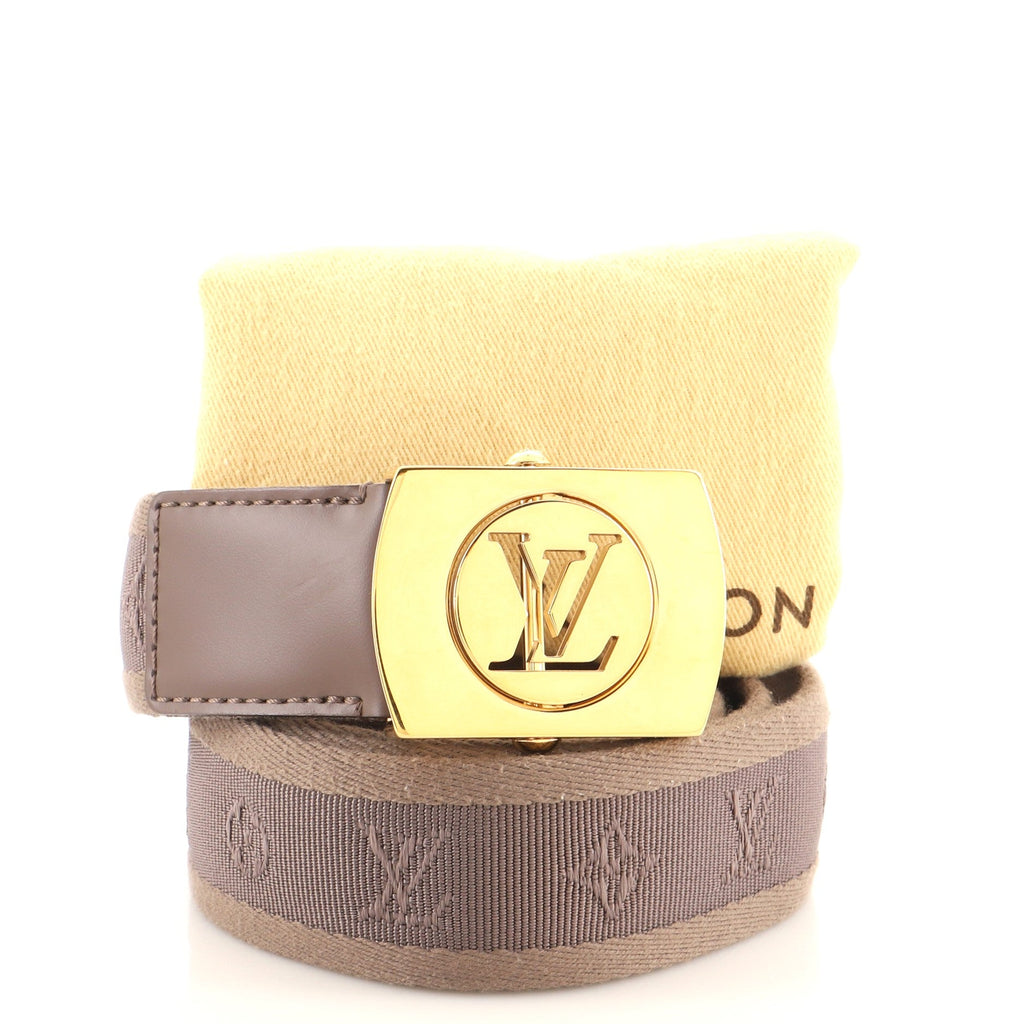 Fortune Buckle Belt Canvas 80