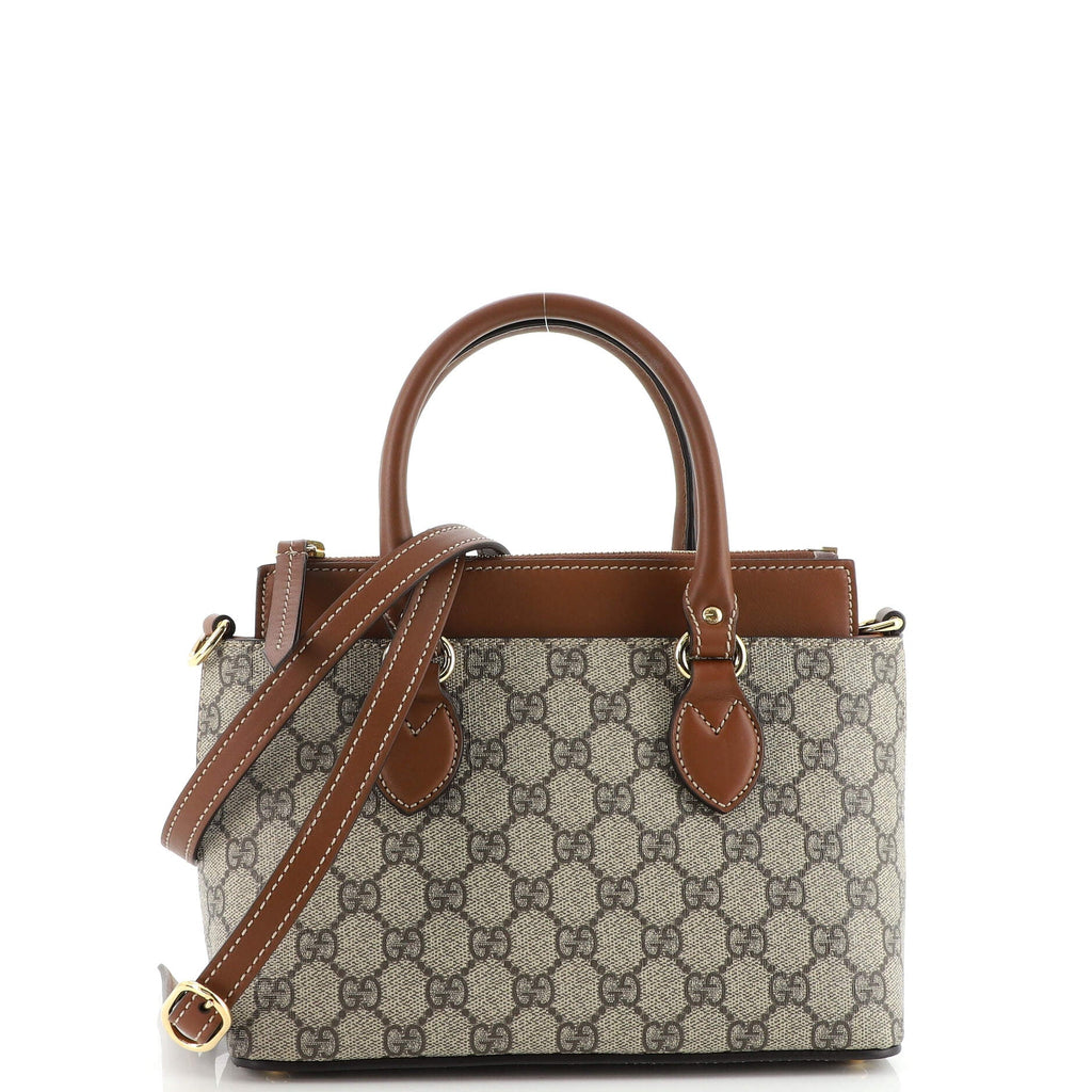Linea A Convertible Tote GG Coated Canvas Mini