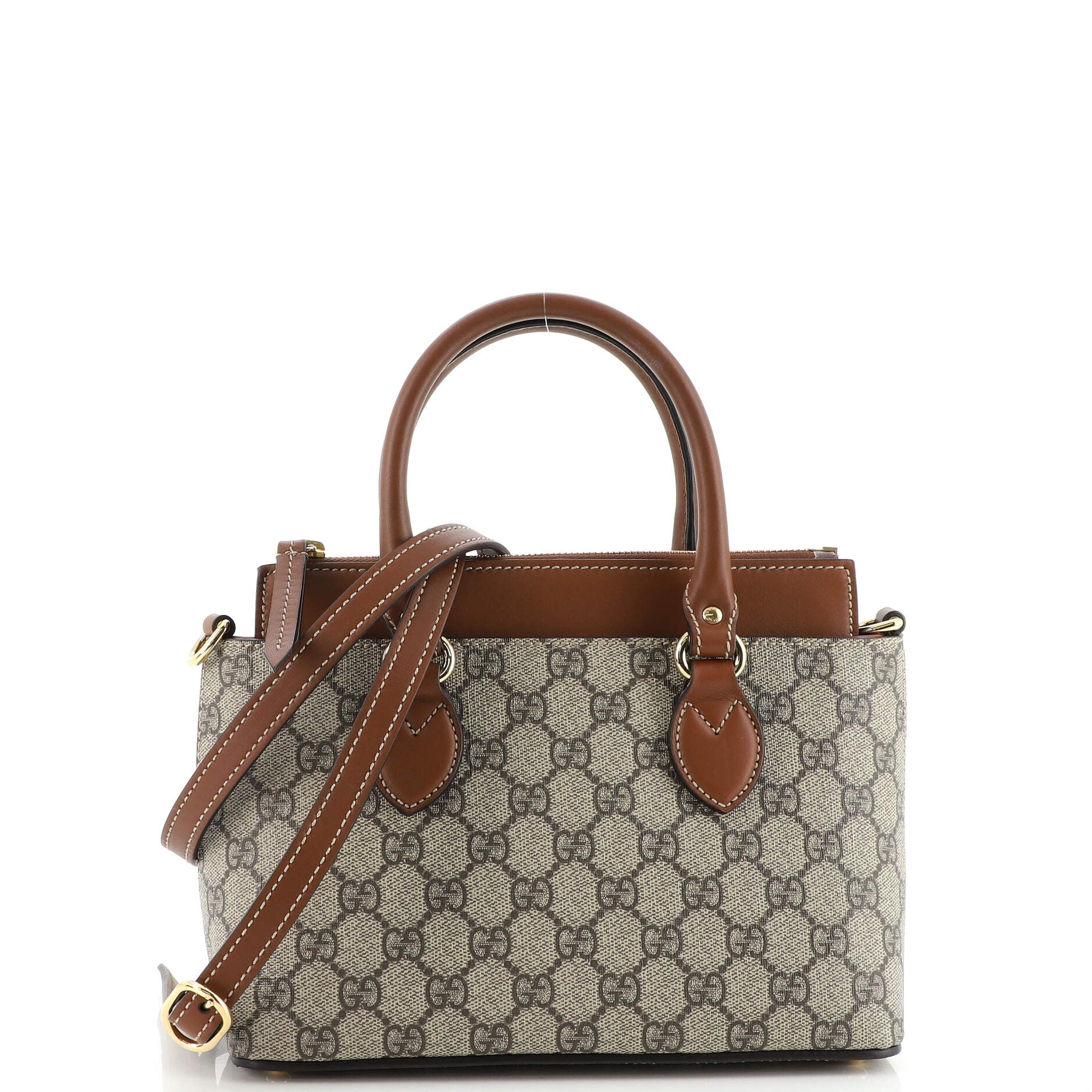 Linea A Convertible Tote GG Coated Canvas Mini
